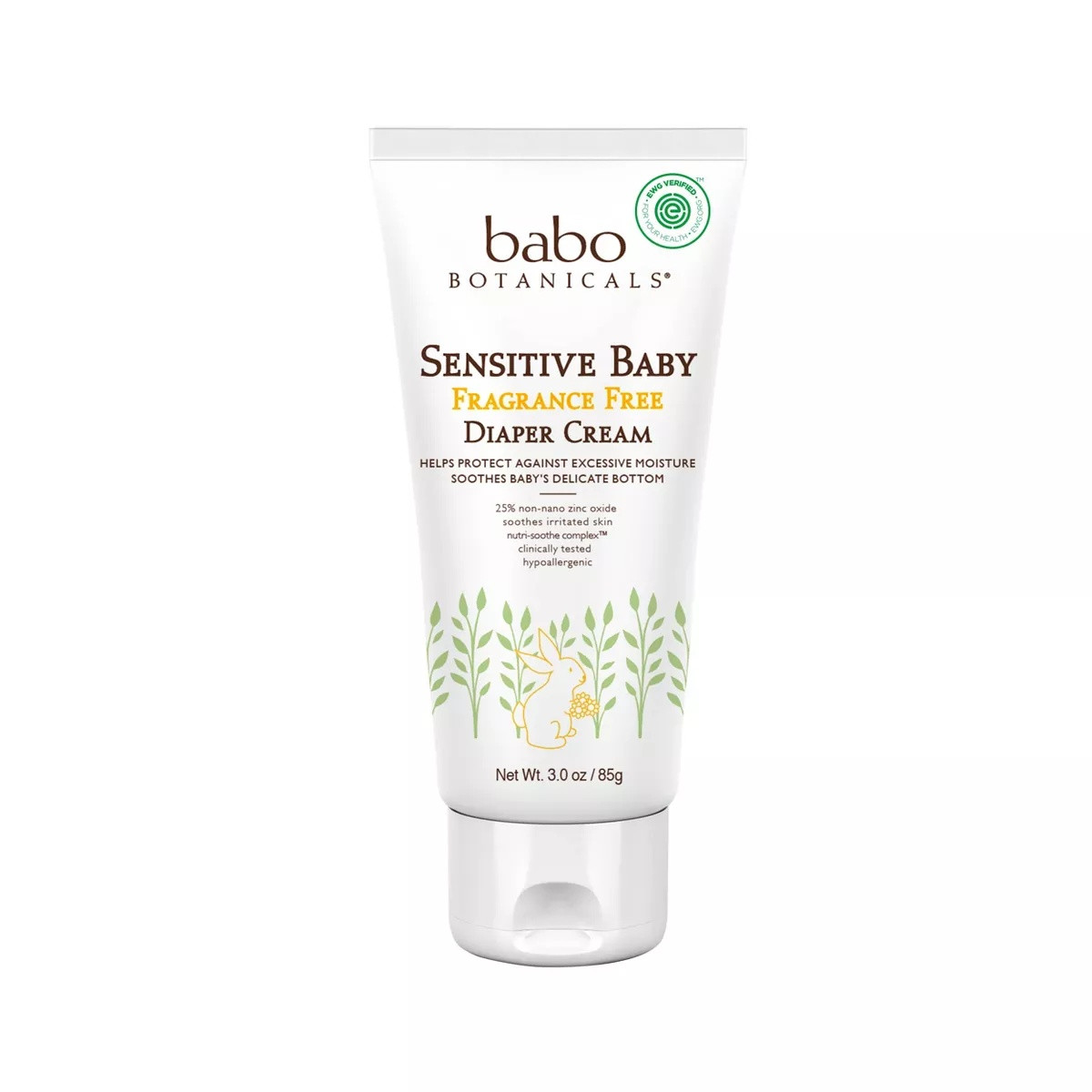 Babo Botanicals Sensitive Baby Diaper Cream