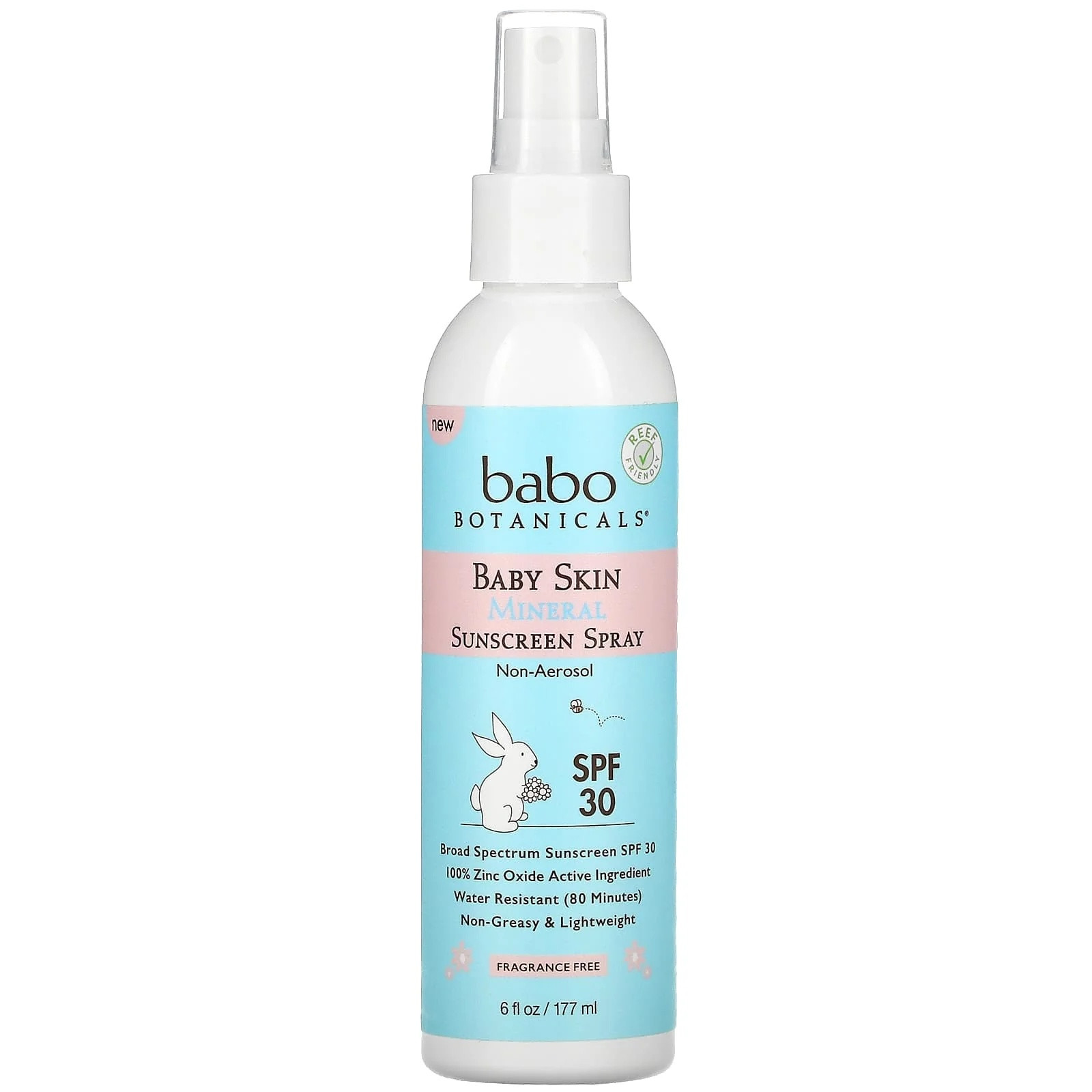 Babo Botanicals Baby Mineral Sunscreen Spray