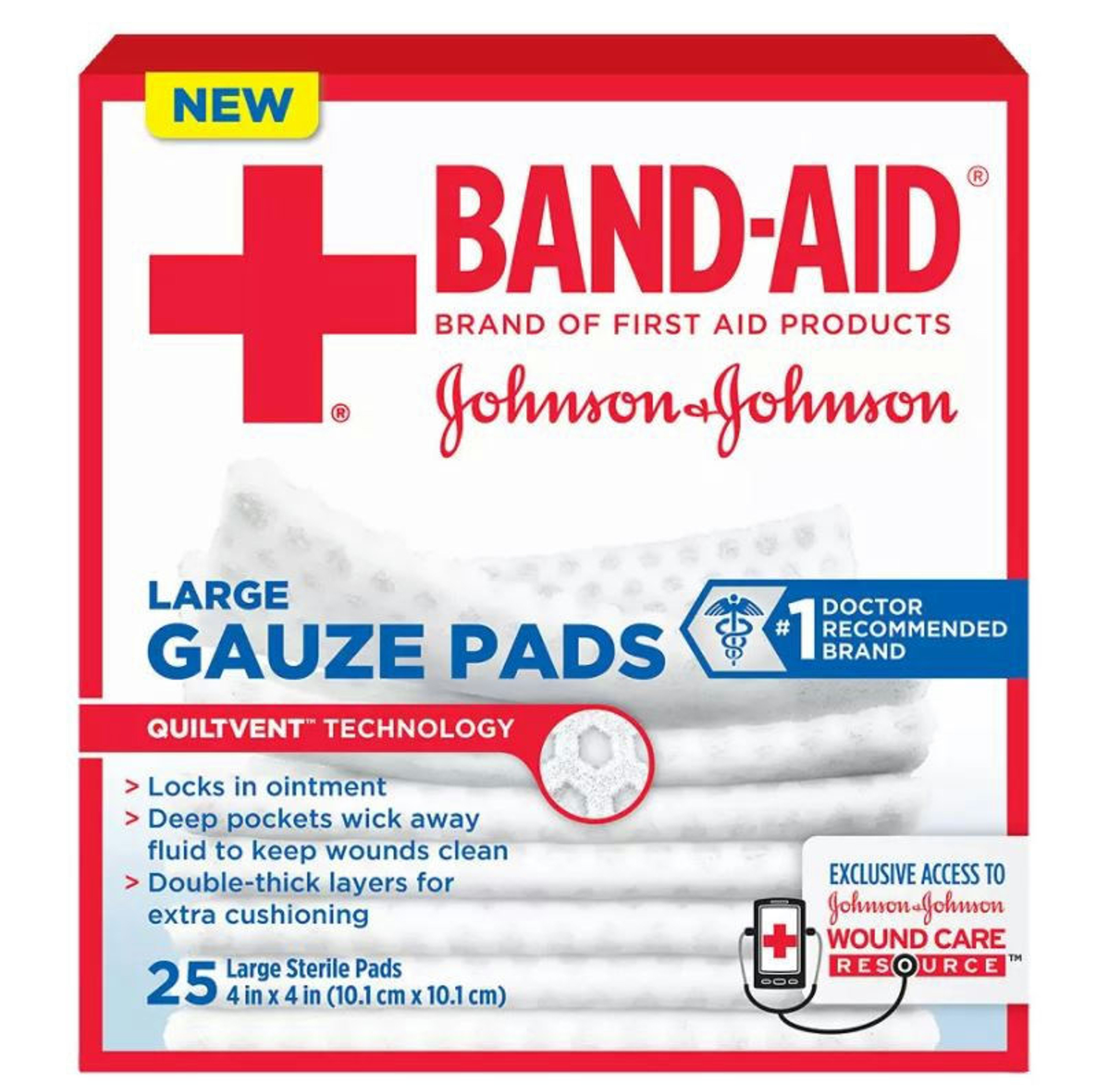Band-Aid Gauze Pads