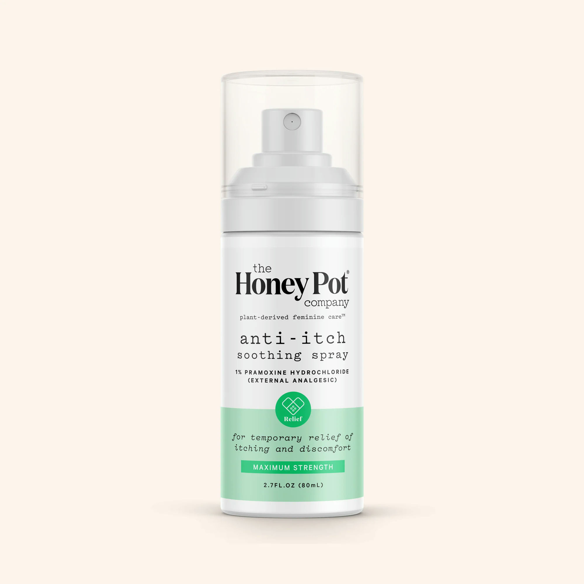 The Honey Pot Anti-Itch Spray with 1% Pramoxine & Lavender Chamomile