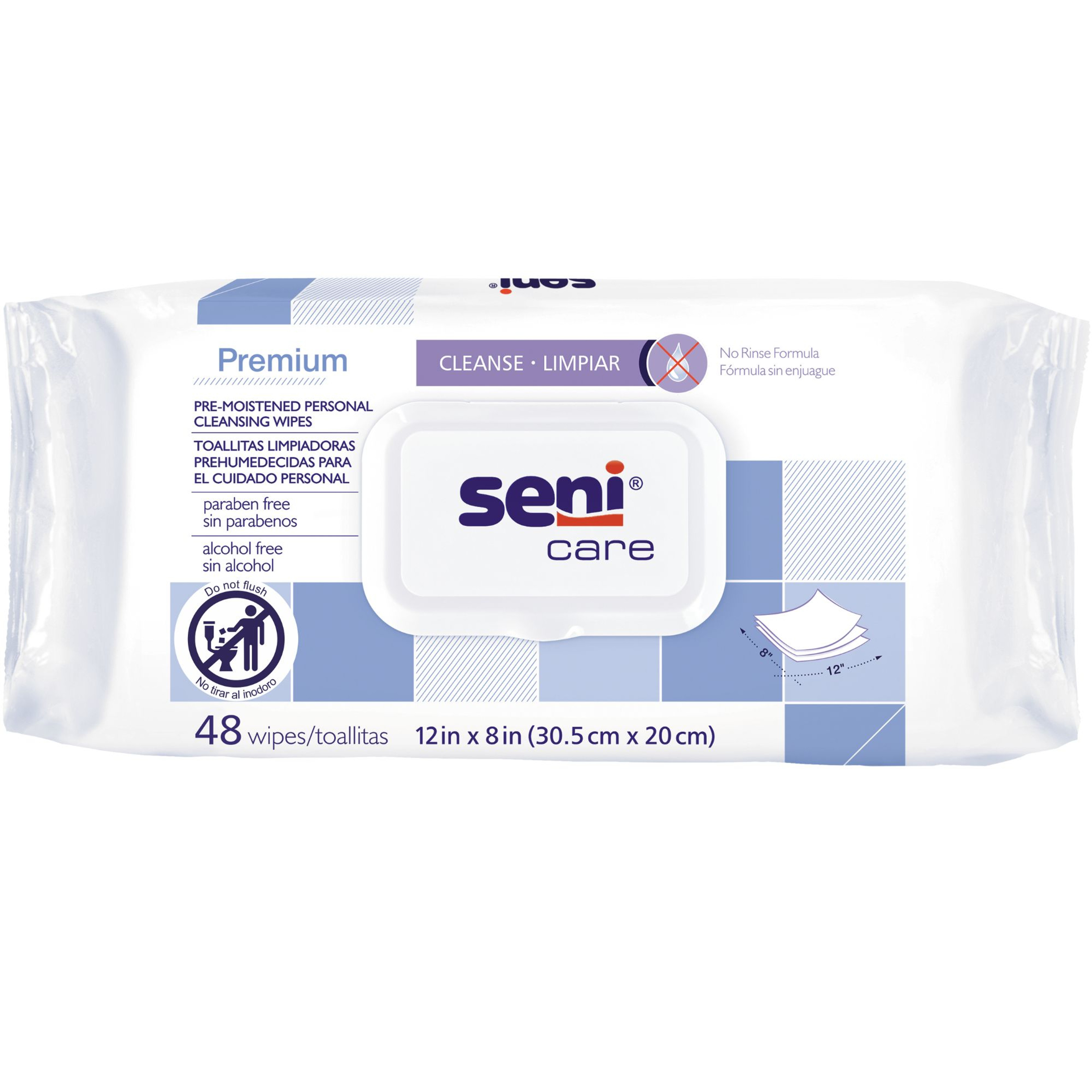 Seni Care Premium Pre-Moistened Personal Cleansing Wipes