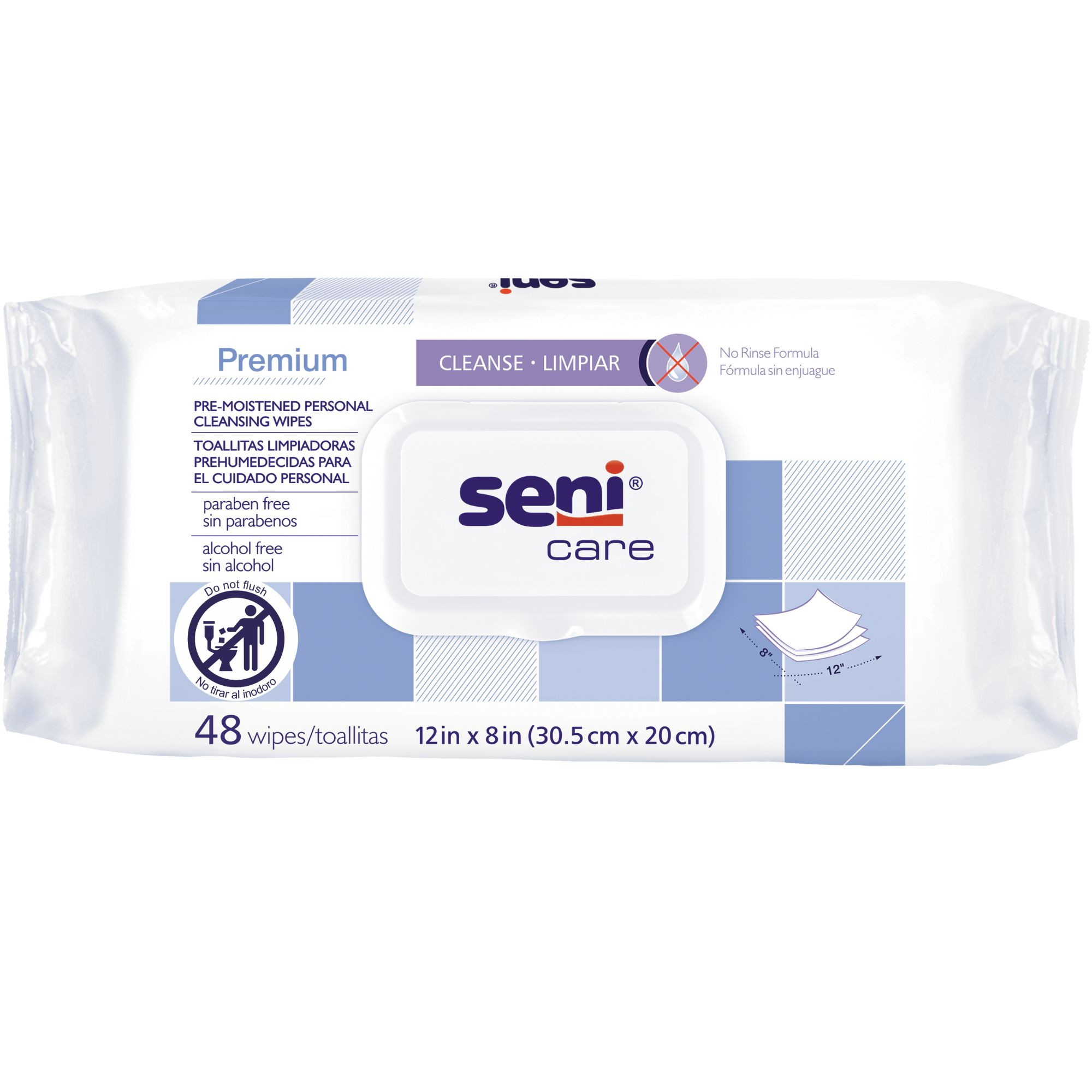 Seni Care Premium Pre-Moistened Personal Cleansing Wipes