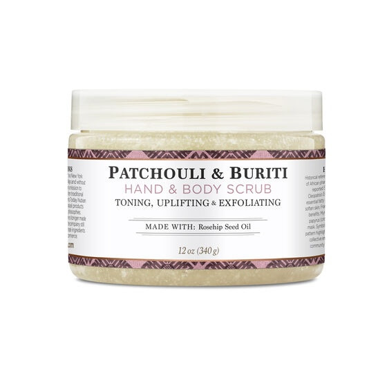 Nubian Heritage, Hand And Body Scrub Patchouli & Buriti