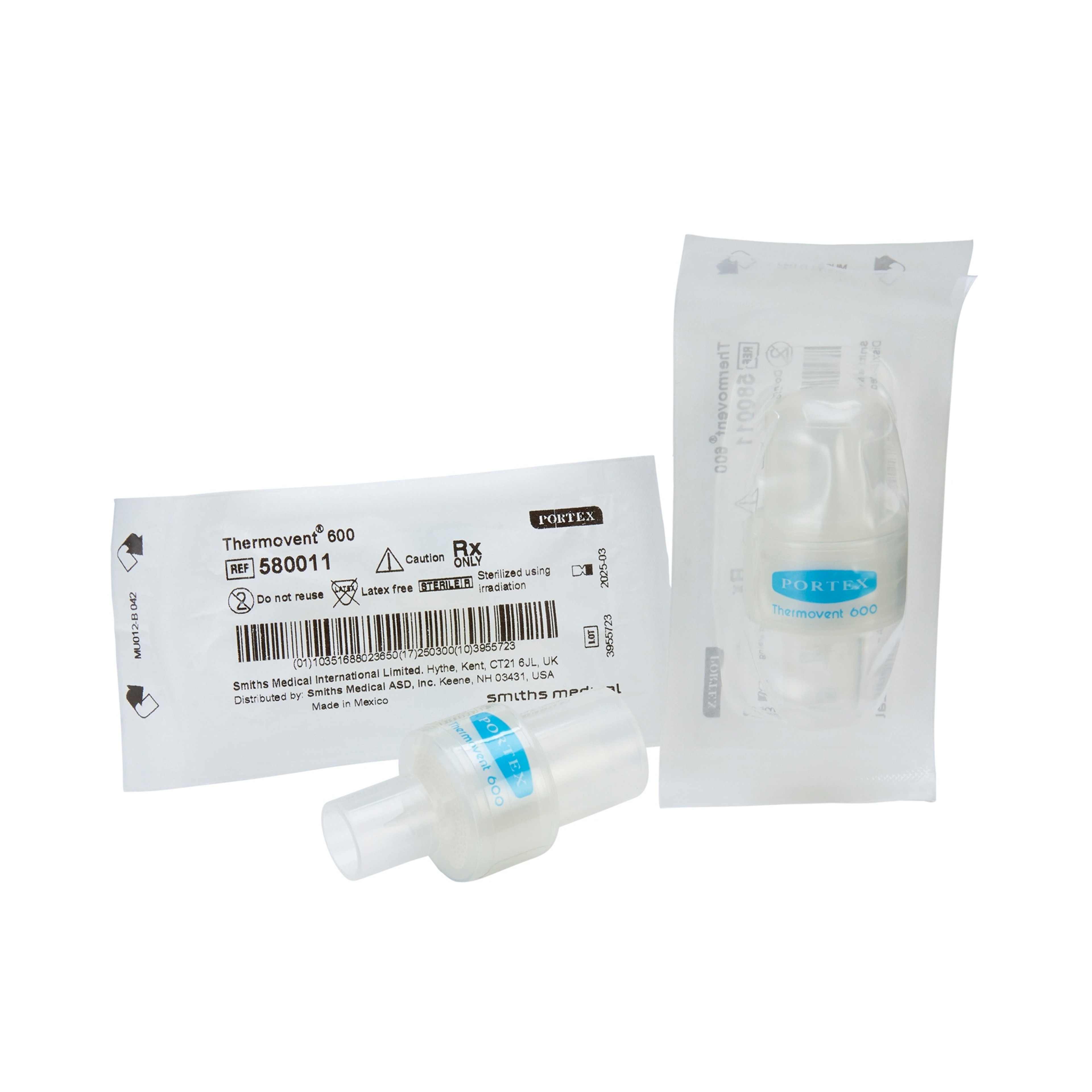 Smiths Medical Thermovent 600 Heat and Moisture Exchanger Portex®