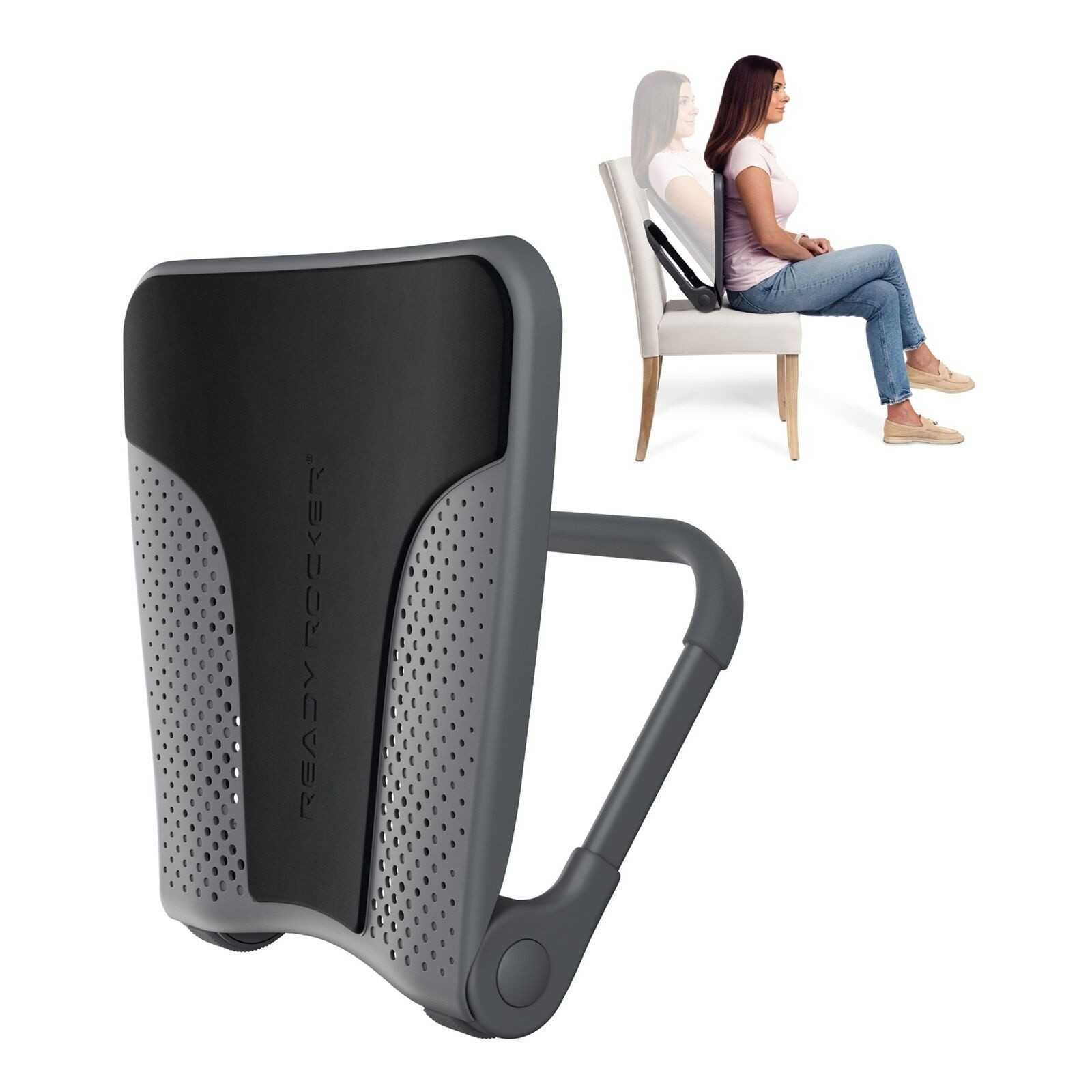 Ready Rocker Lumbar Support, Portable Rocking-Chair