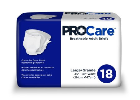 ProCare Breathable Adult Diapers with Tabs