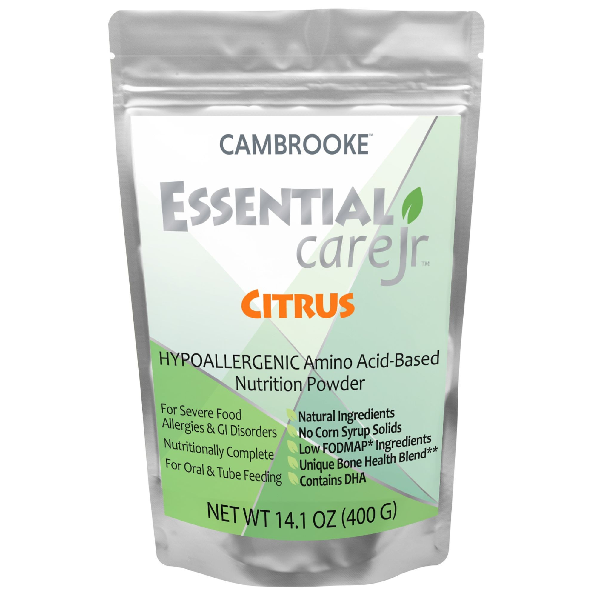 Cambrooke Essential Care Jr Hypoallergenic Amino-Acid Based Nutrition Powder