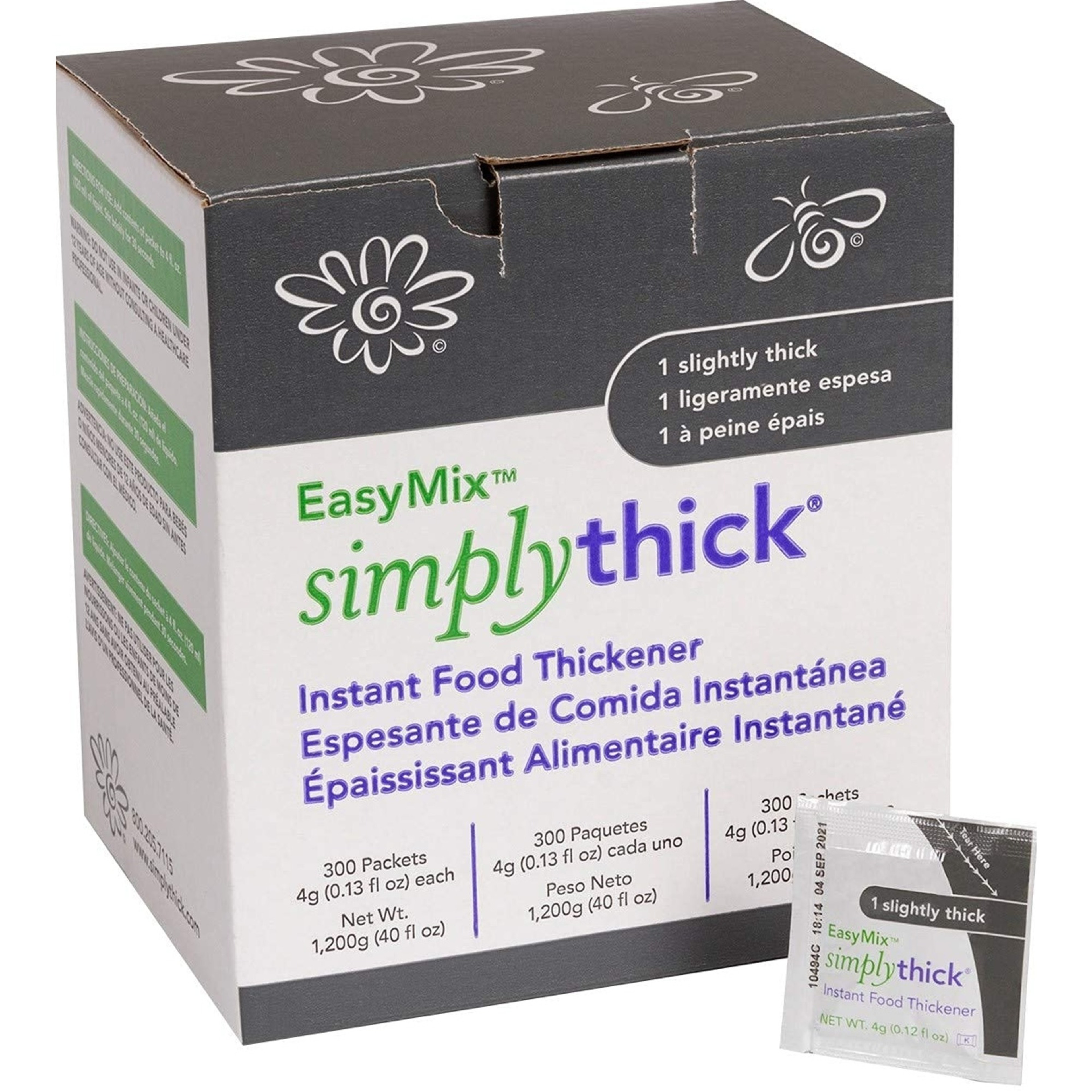 SimplyThick EasyMix Food Thickener Packets