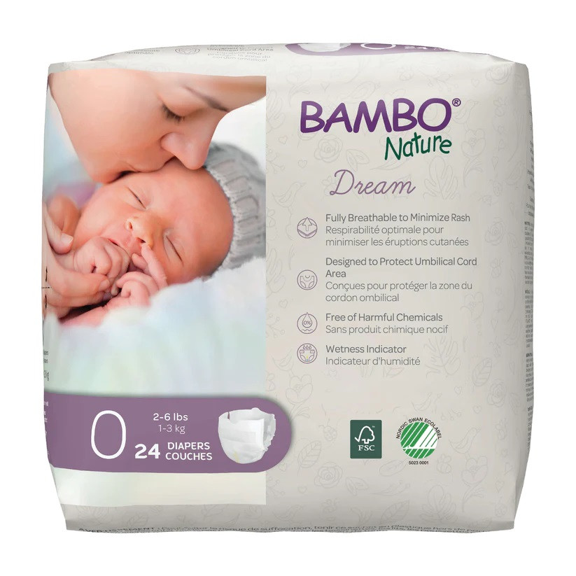 Bambo Nature Dream Eco-Friendly Diapers with Tabs, Heavy Absorbency