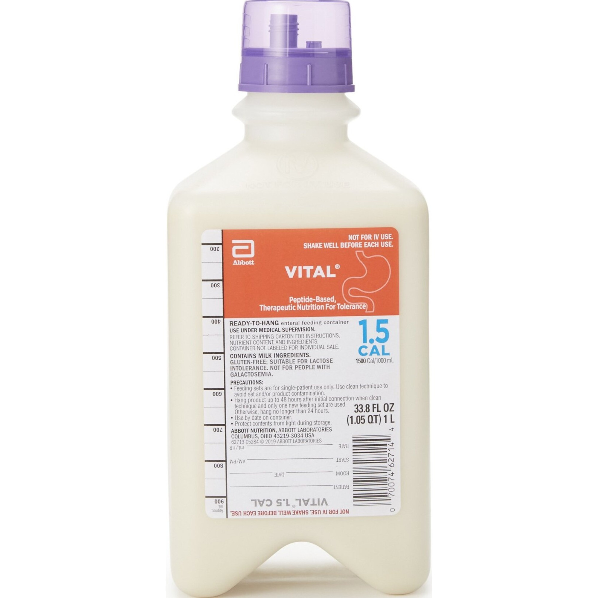 Vital 1.5 Cal Peptide-Based Therapeutic Nutrition Oral Supplement