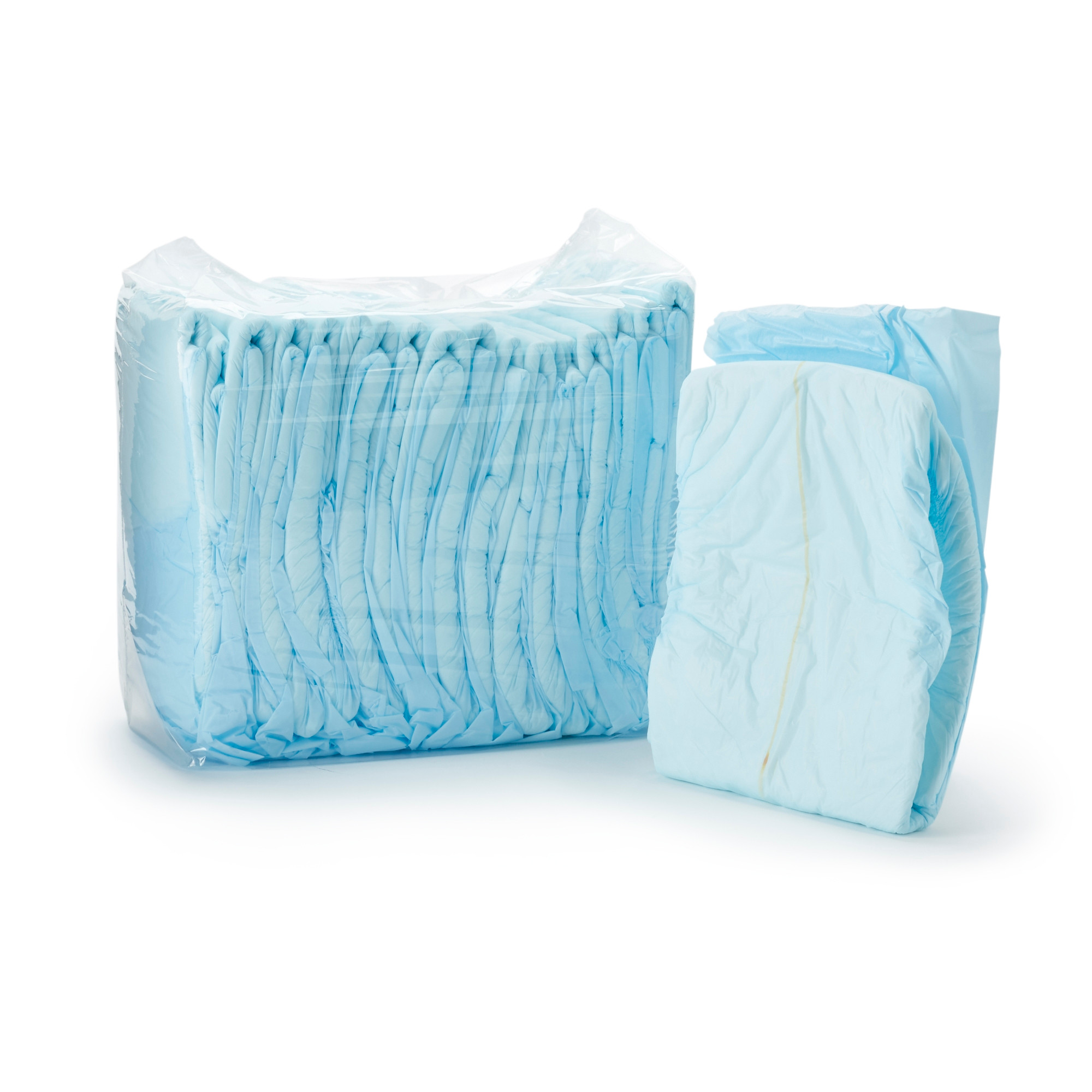 Wings Plus Unisex Adult Disposable Diaper with Tabs, Heavy Absorbency