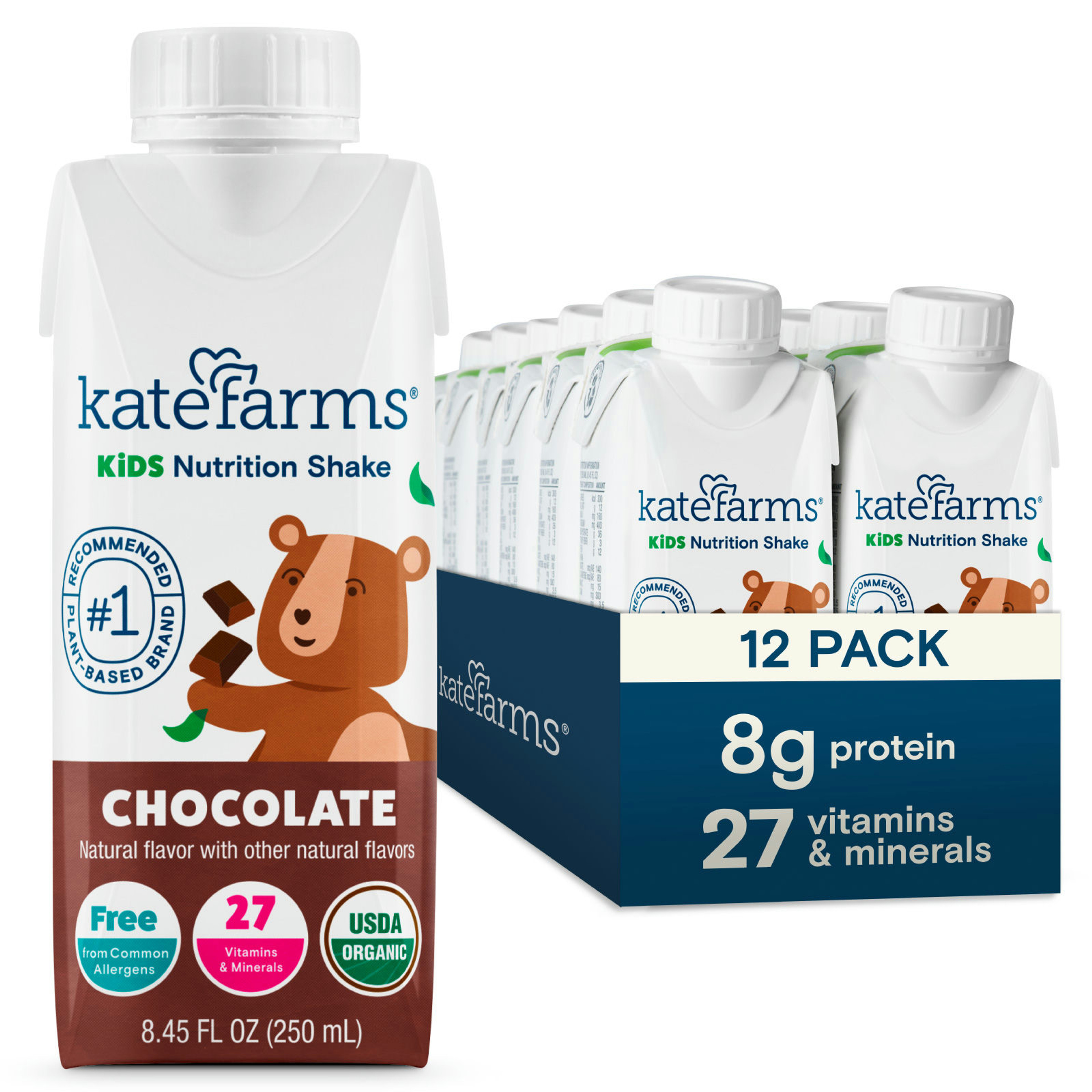 Kate Farms Pediatric Nutrition Shake, 8.45 oz.