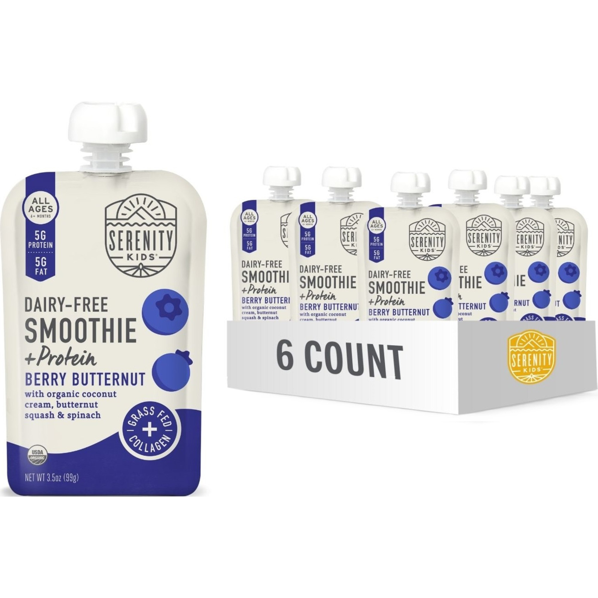 Serenity Kids Dairy-Free Smoothies with Protein
