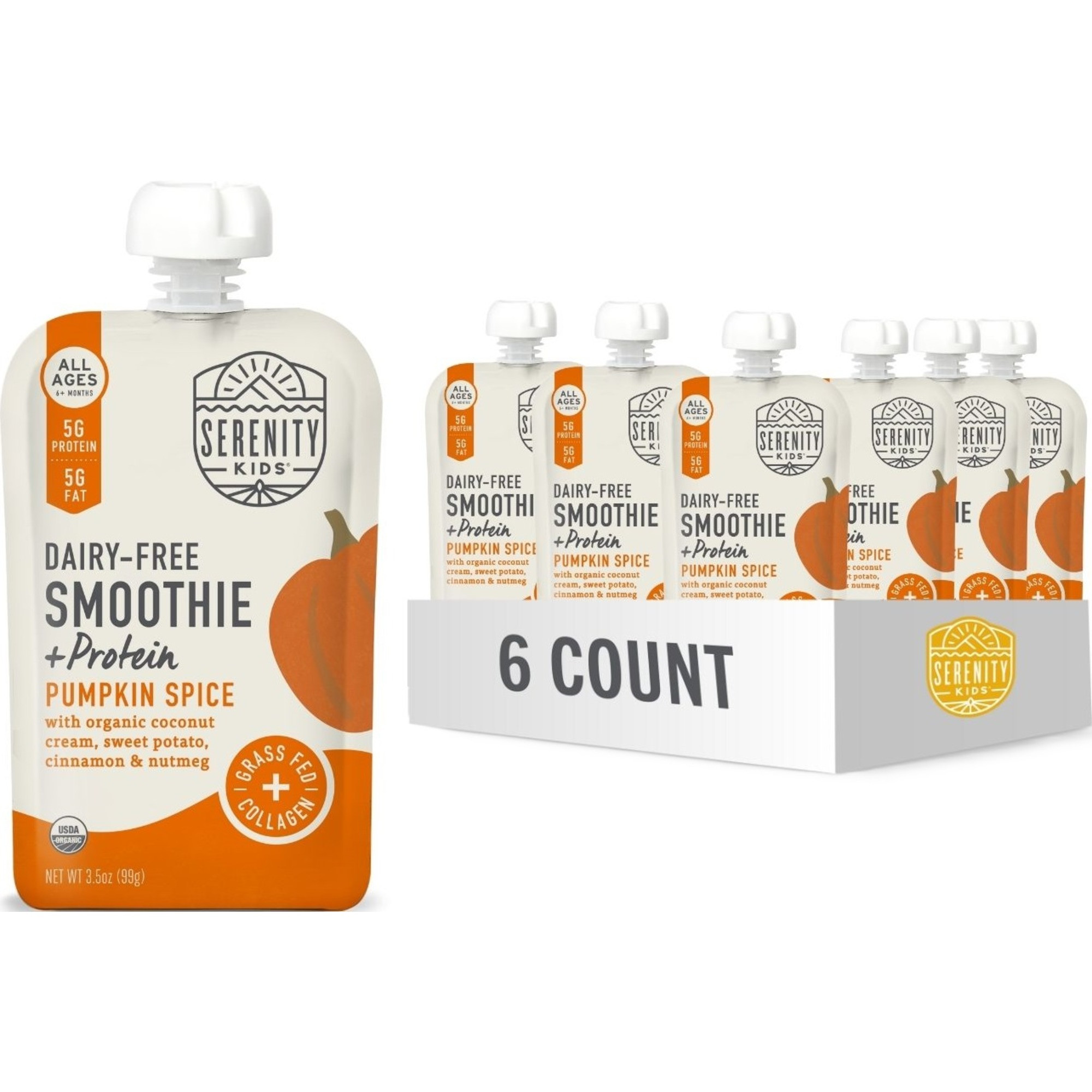 Serenity Kids Dairy-Free Smoothies with Protein