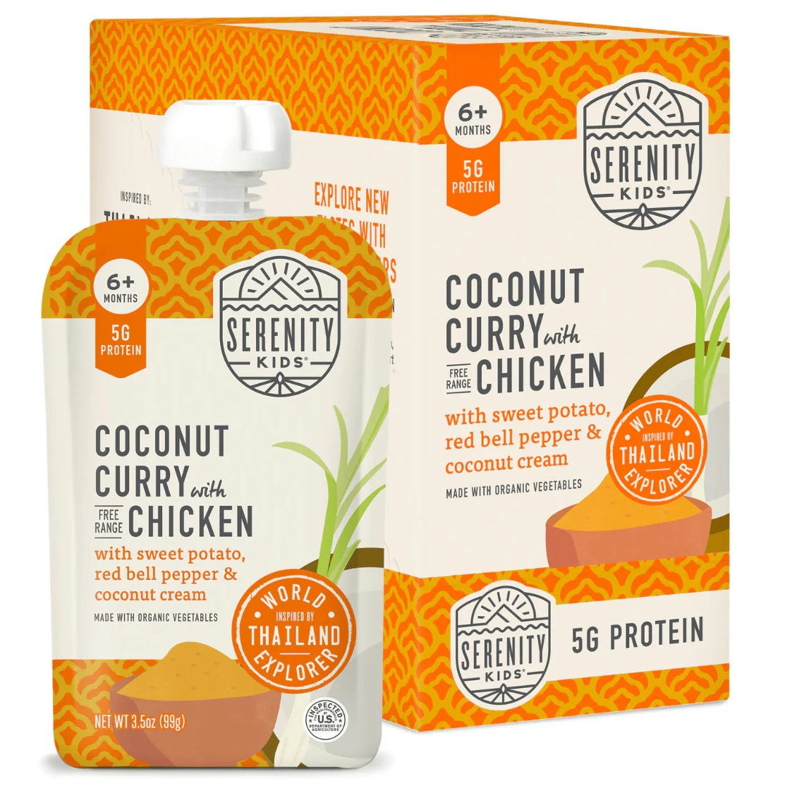 Serenity Kids World Explorers Baby Food Pouches