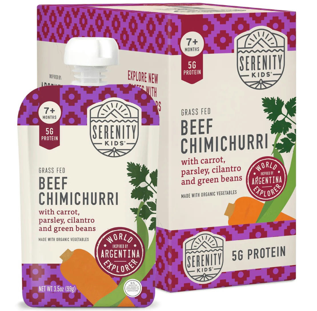 Serenity Kids World Explorers Baby Food Pouches