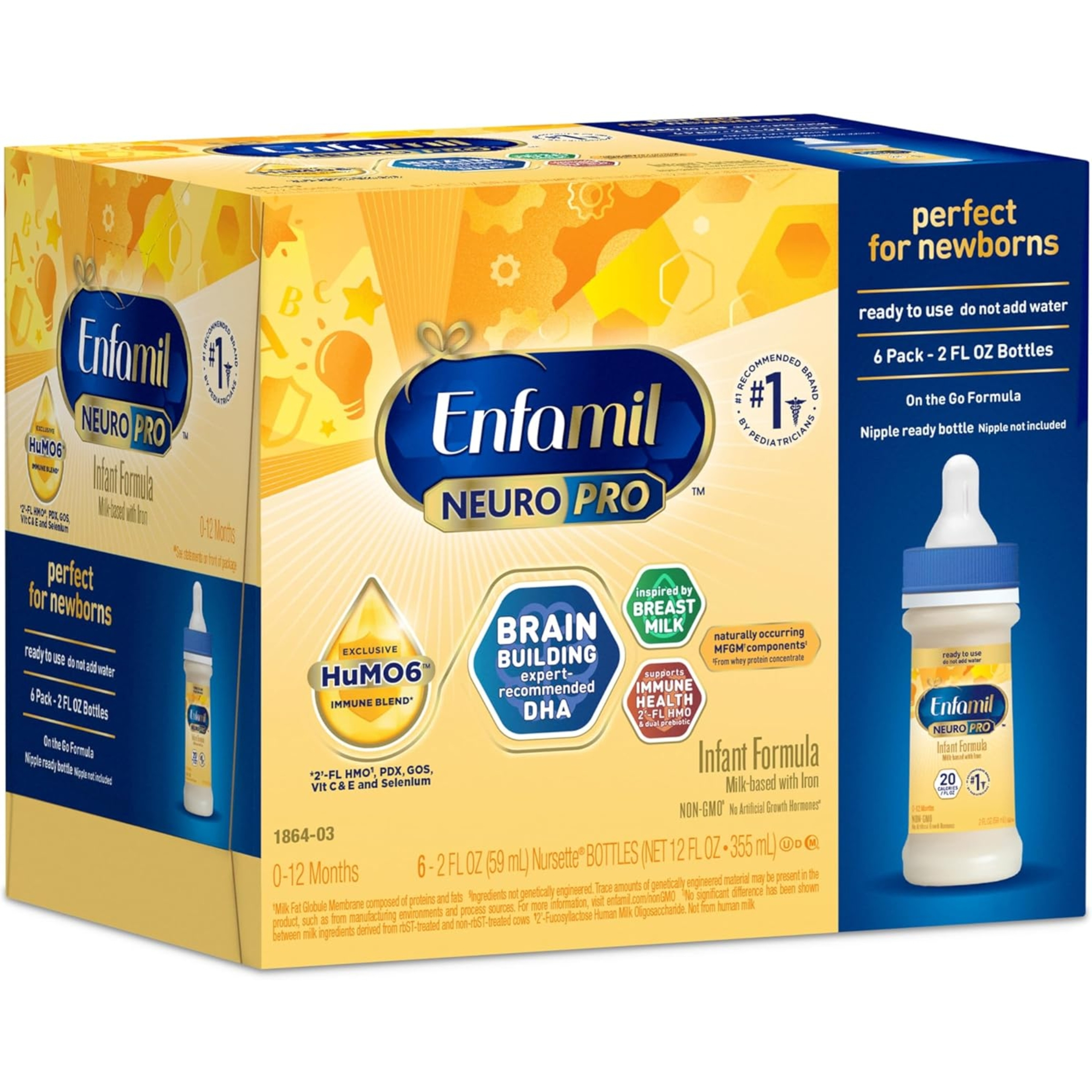 Enfamil NeuroPro Ready-To-Use Infant Formula, 2 oz