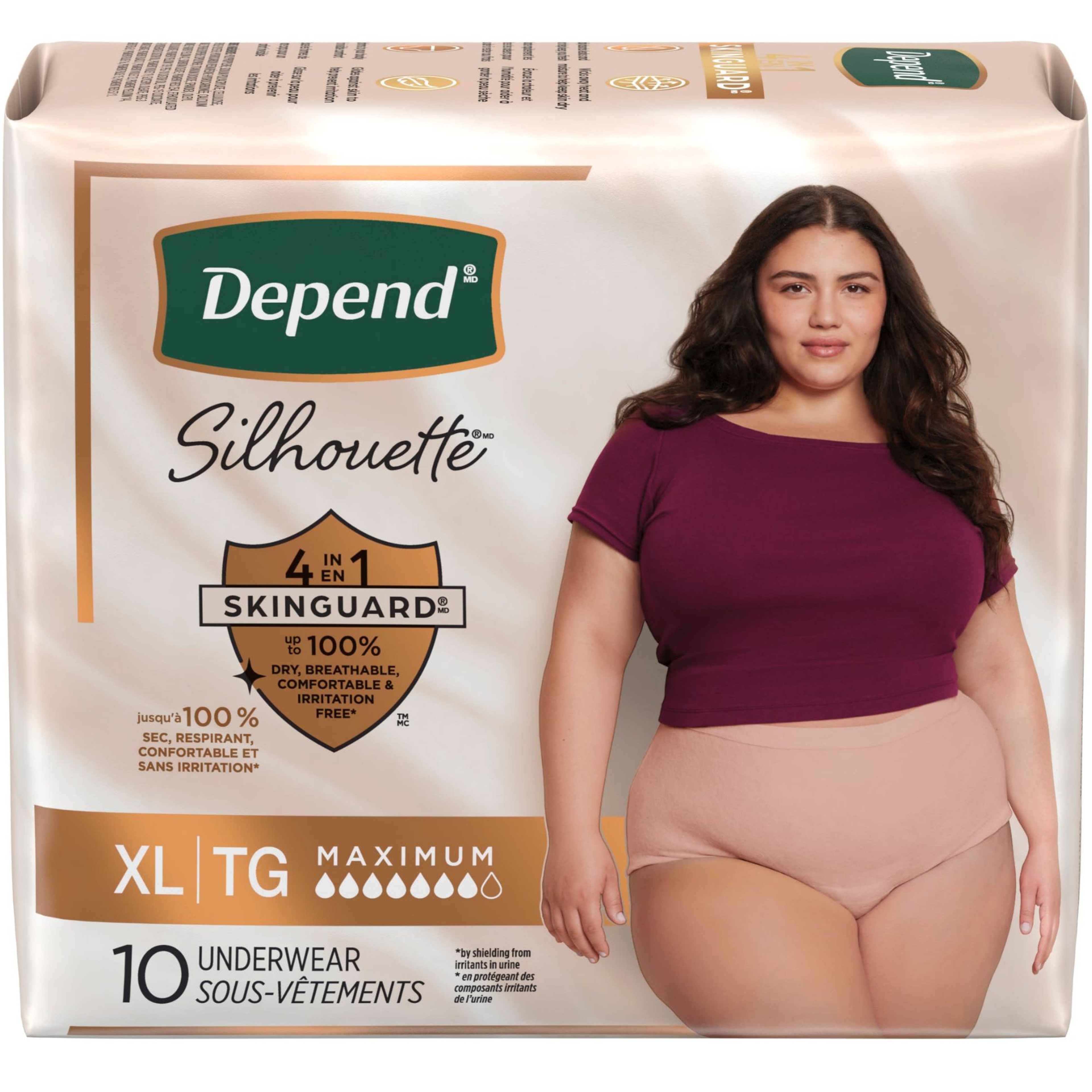 Depend Silhouette Pull-Up Underwear, Maximum