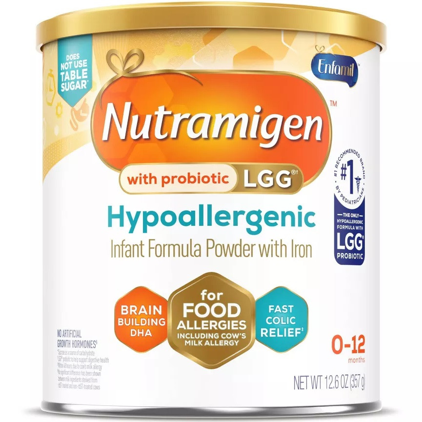 Enfamil Nutramigen with Probiotic LGG Hypoallergenic Infant Formula, Powder 