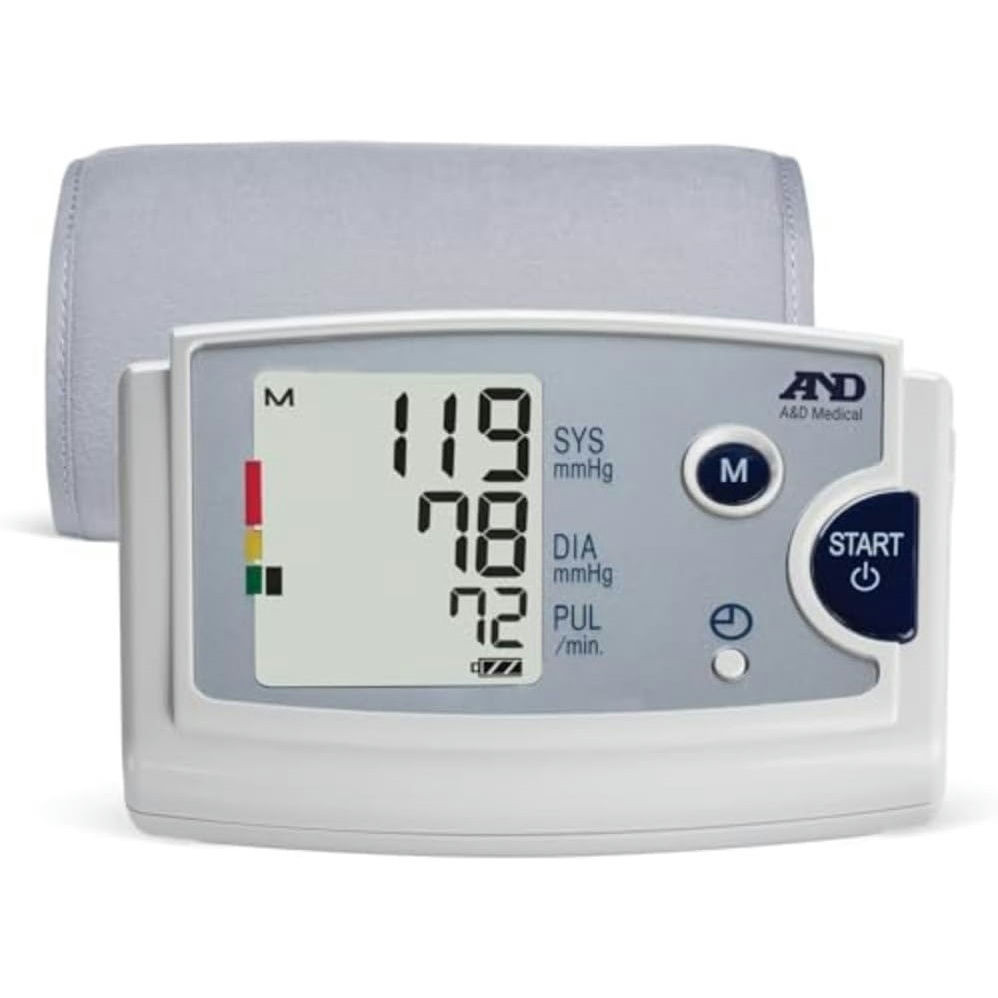 A&D Medical Quick Response Blood Pressure Monitor with Easy-fit Cuff