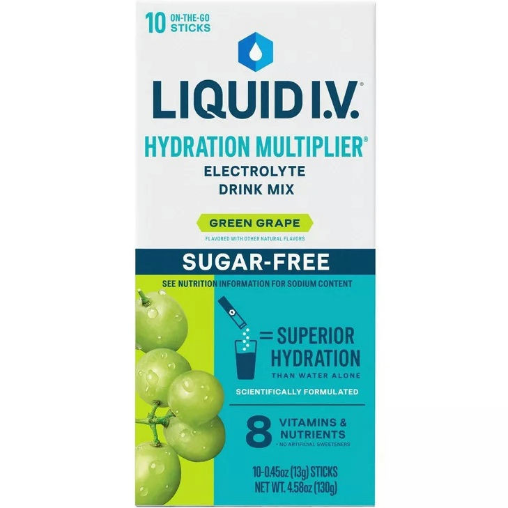 Liquid I.V. Sugar-Free Hydration Multiplier Electrolyte Drink Mix