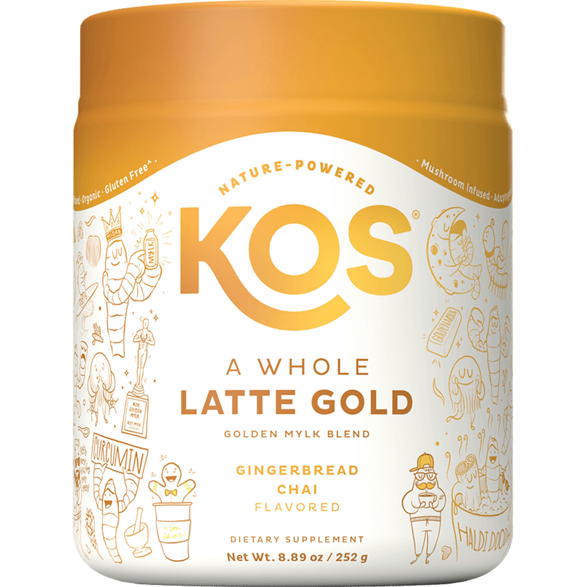 KOS A Whole Latte Gold Golden Mylk Blend