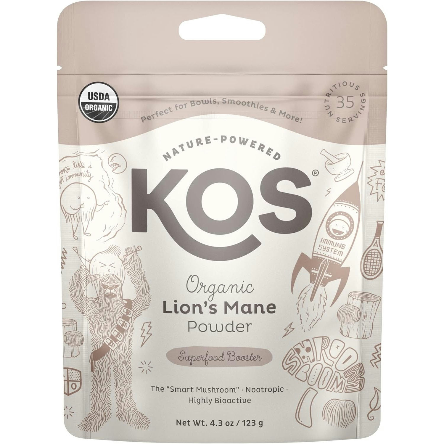 KOS Organic Powder Superfood Booster