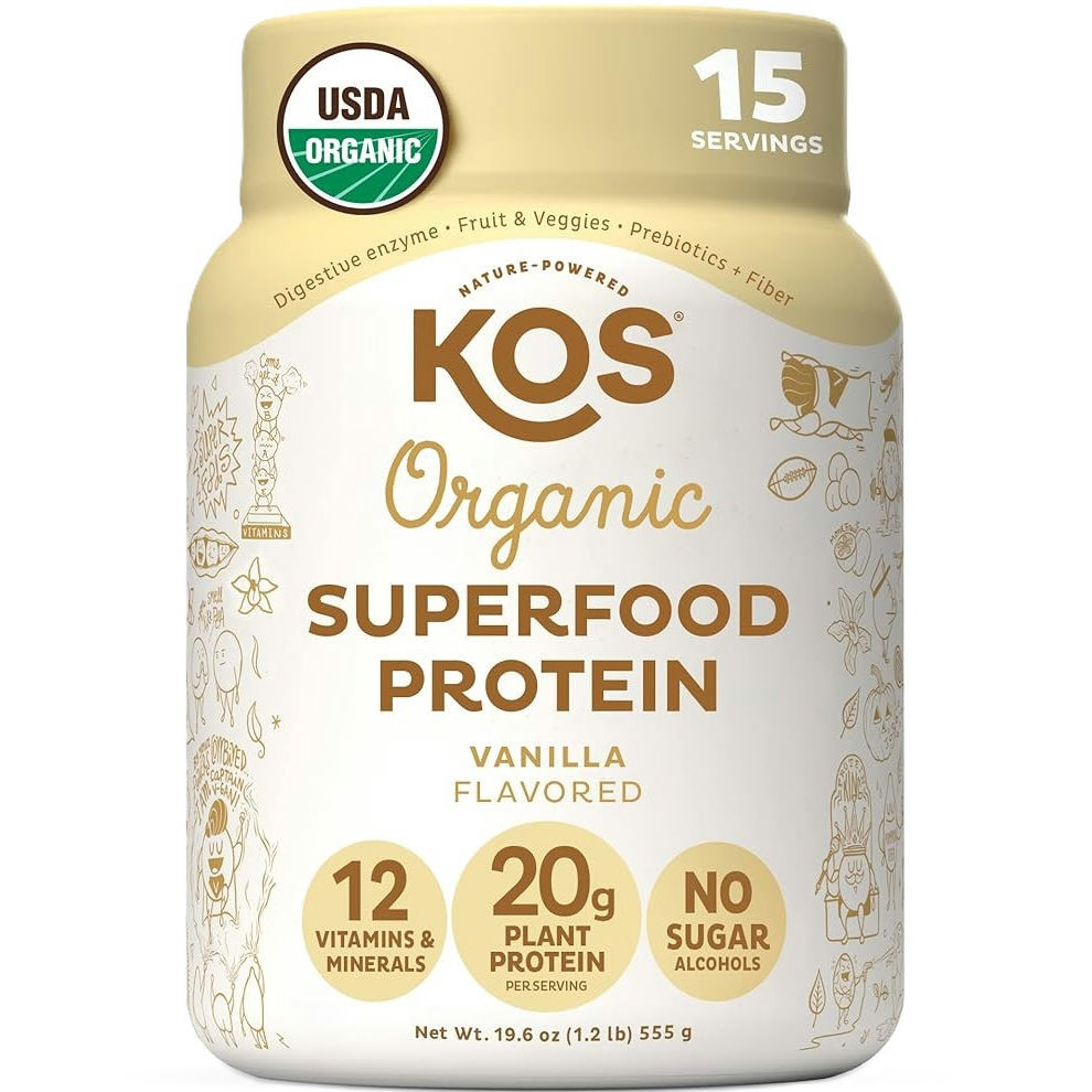 KOS Organic Superfood Plant Protein Powder