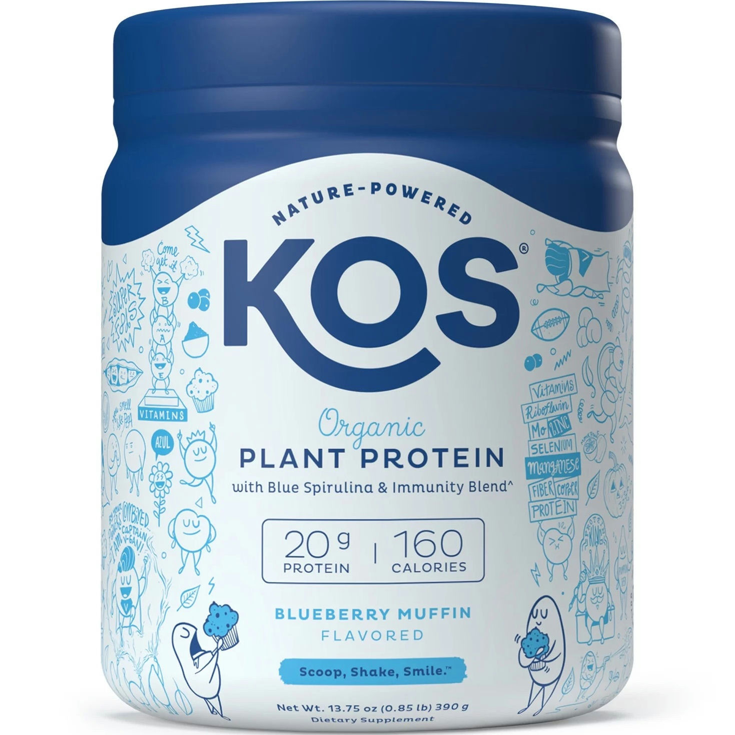 KOS Organic Superfood Plant Protein Powder