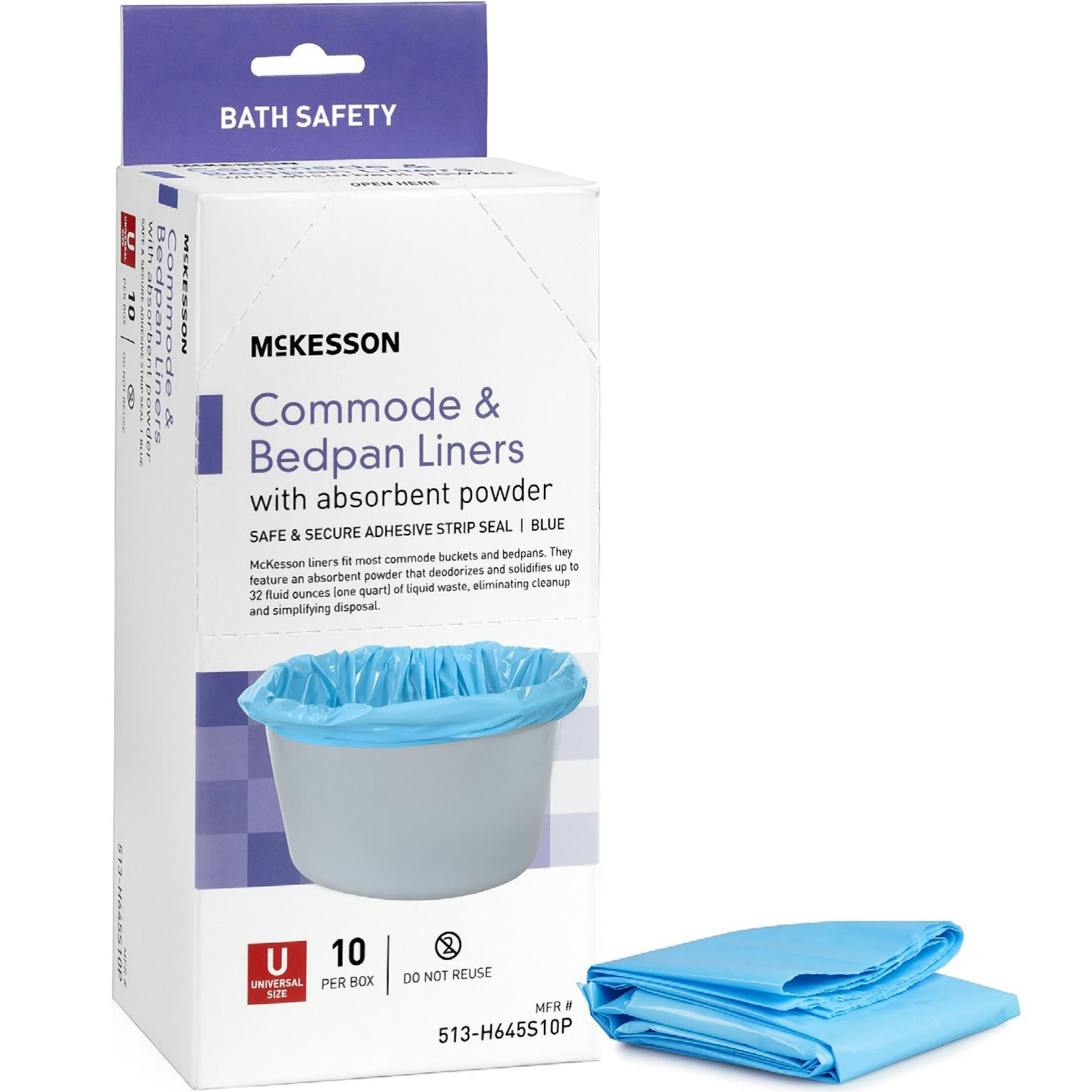 Mckesson Commode Liners
