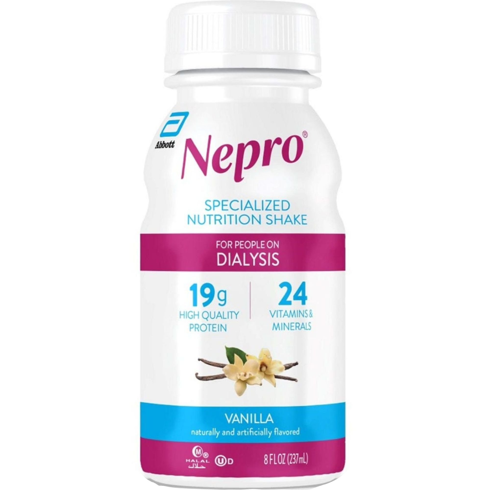 Nepro with Carbsteady Ready to Use Oral Supplement, Vanilla Flavor, 8 oz., Bottle