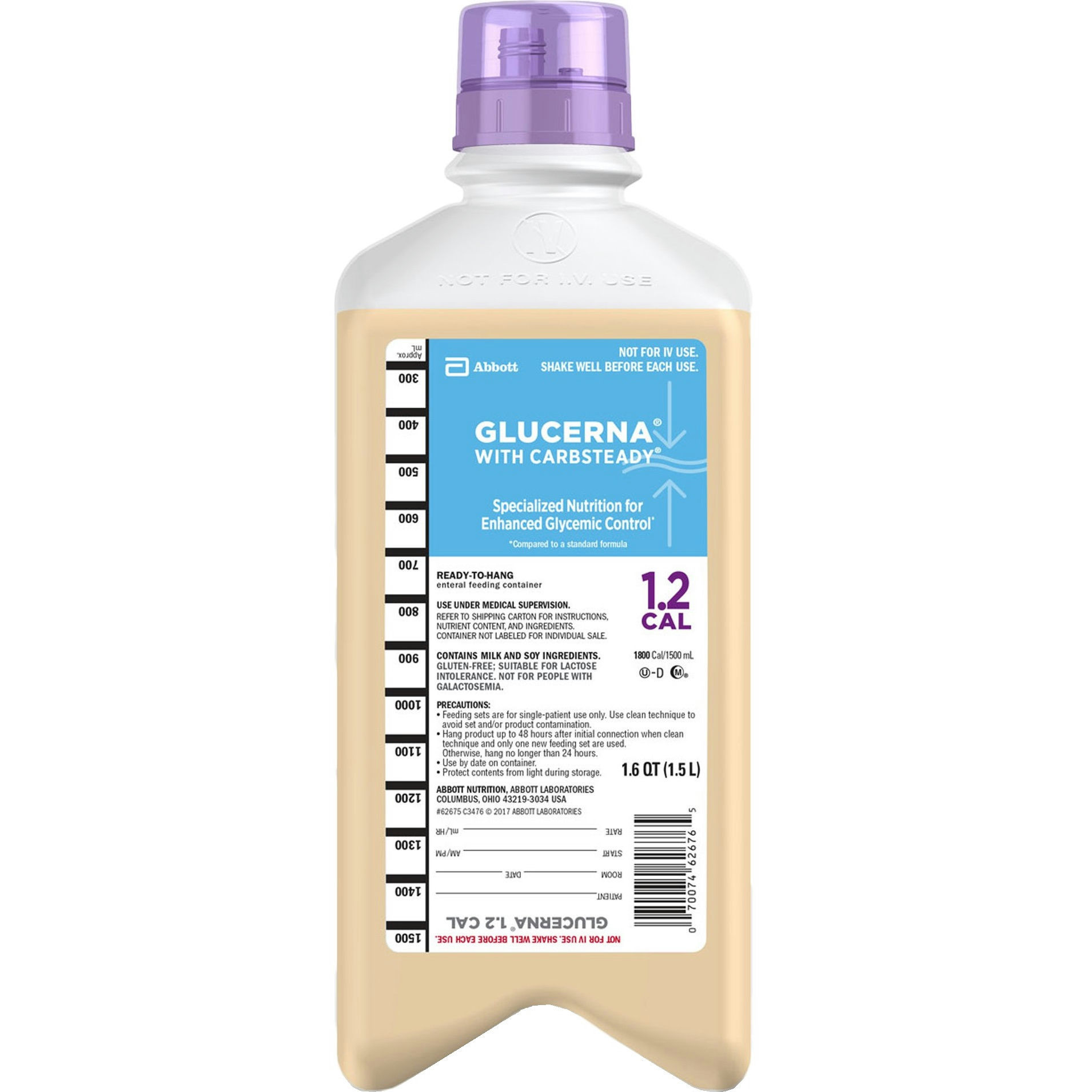 Glucerna 1.2 Cal Tube Feeding Formula