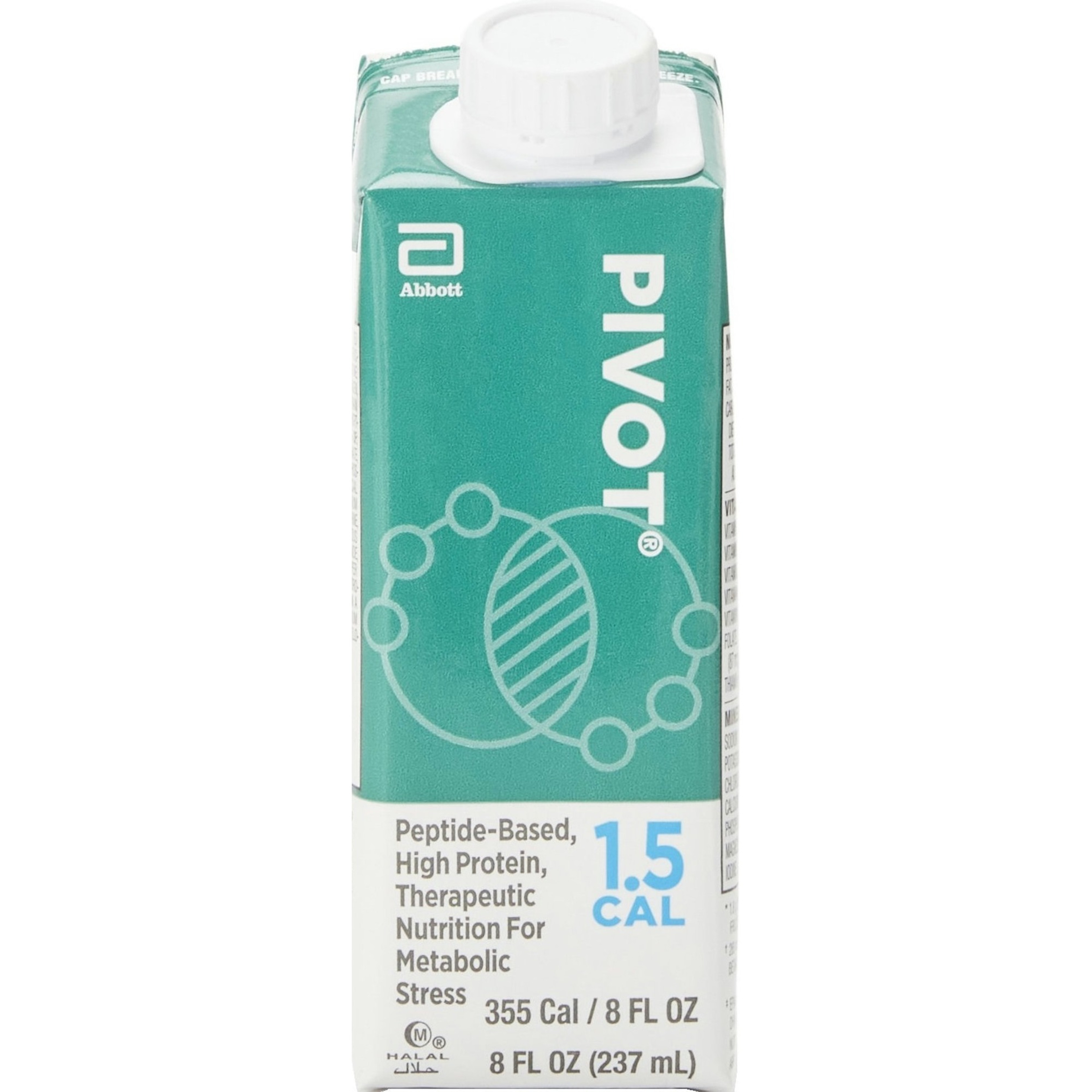 Pivot 1.5 Cal Peptide-Based High Protein Therapeutic Nutrition for Metabolic Stress