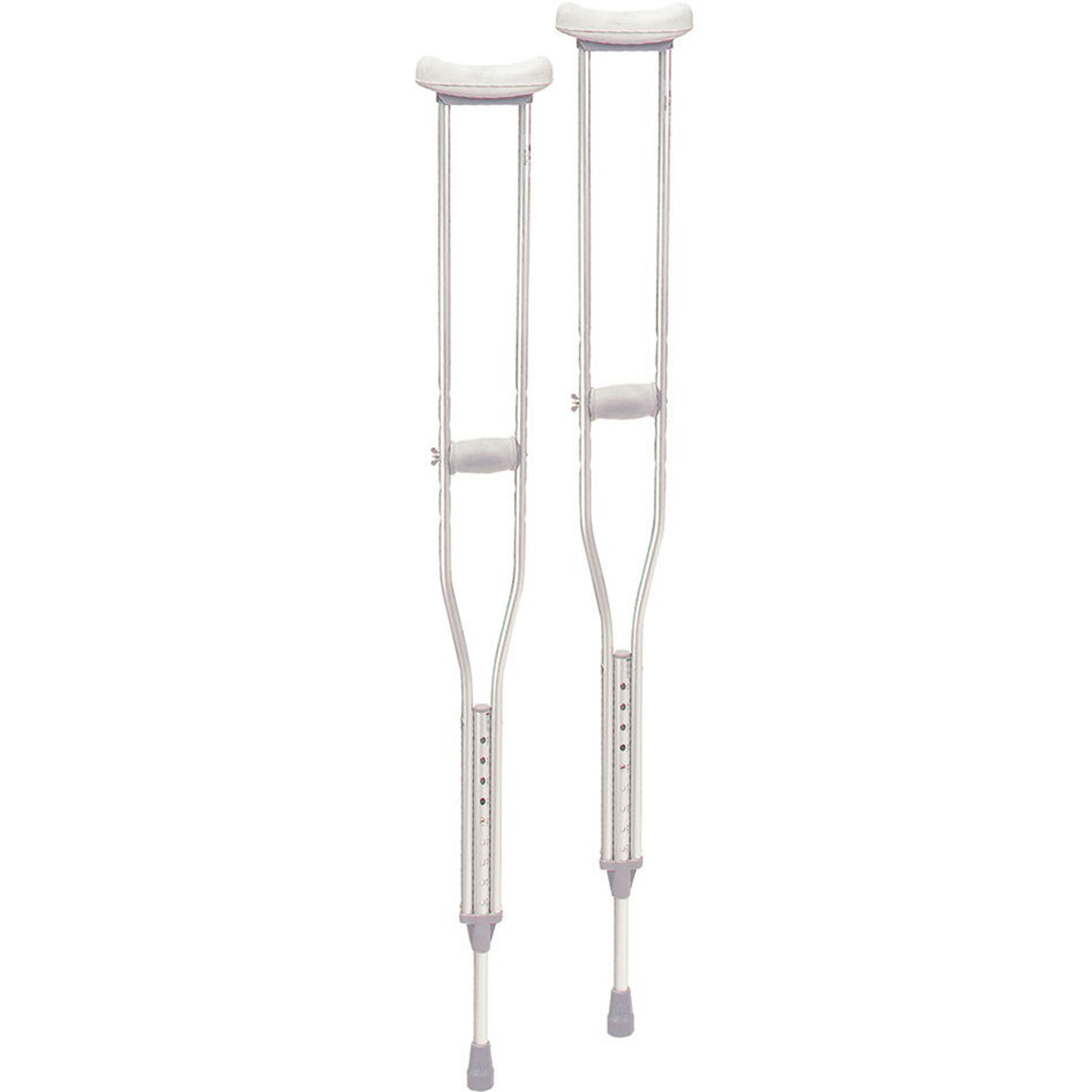 Drive Aluminum Crutch with Underarm Pad and Handgrip