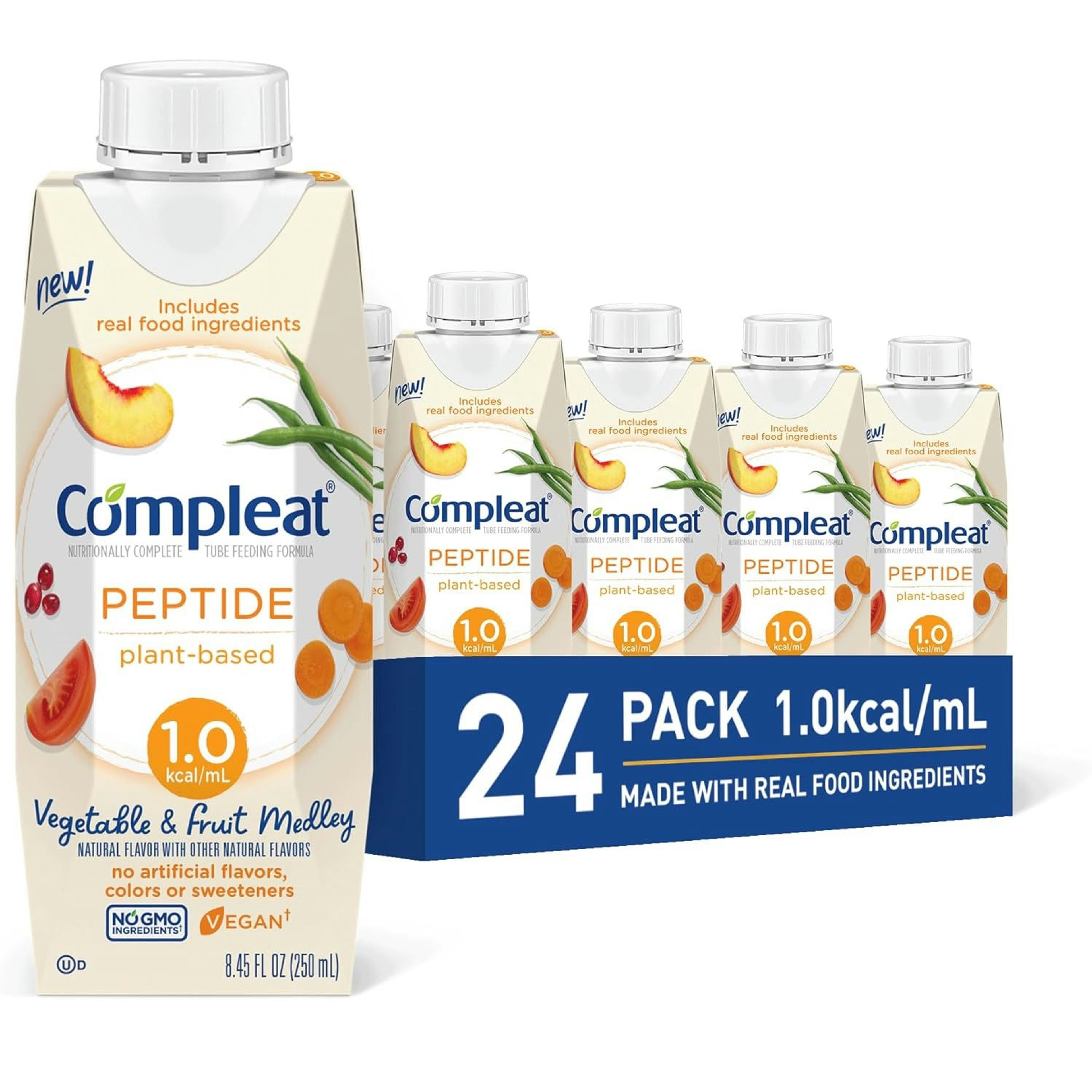 Compleat Peptide 1.0 Nutritionally Complete Tube Feeding Formula