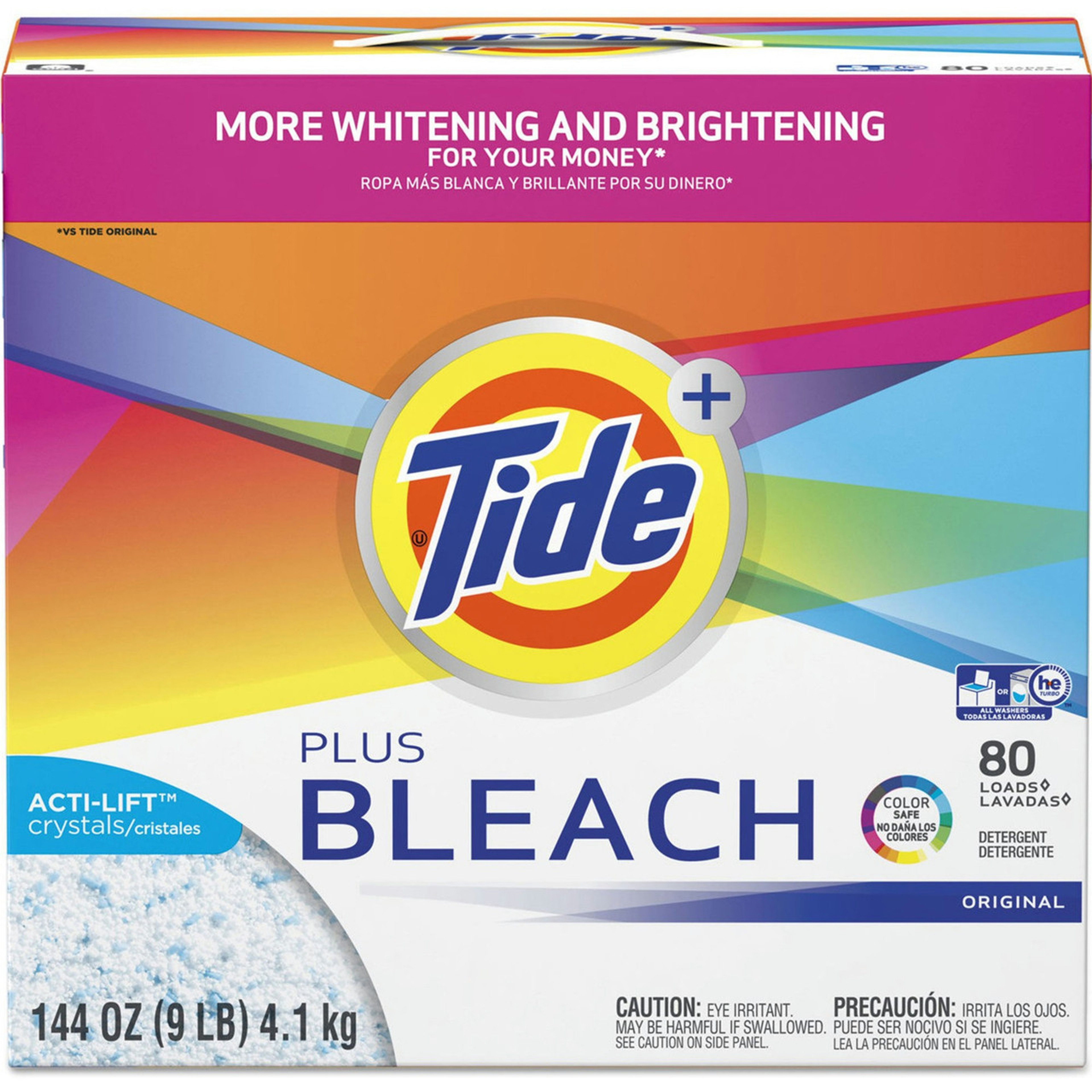 Tide Powder Detergent Plus Bleach