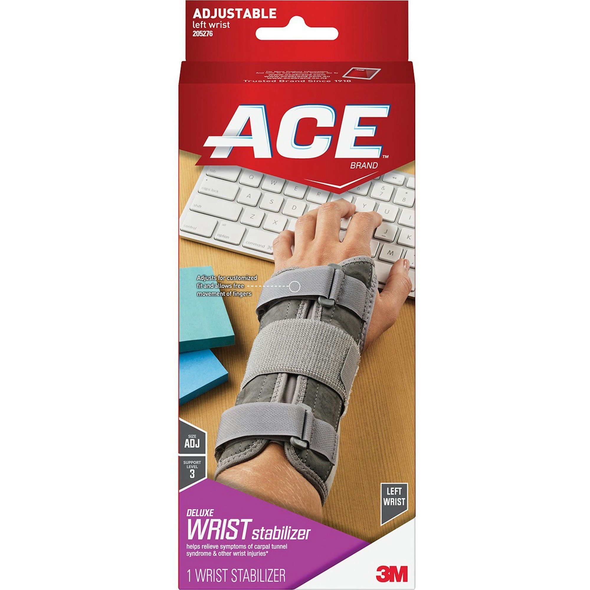 3M ACE Adjustable Deluxe Wrist Stabilizer