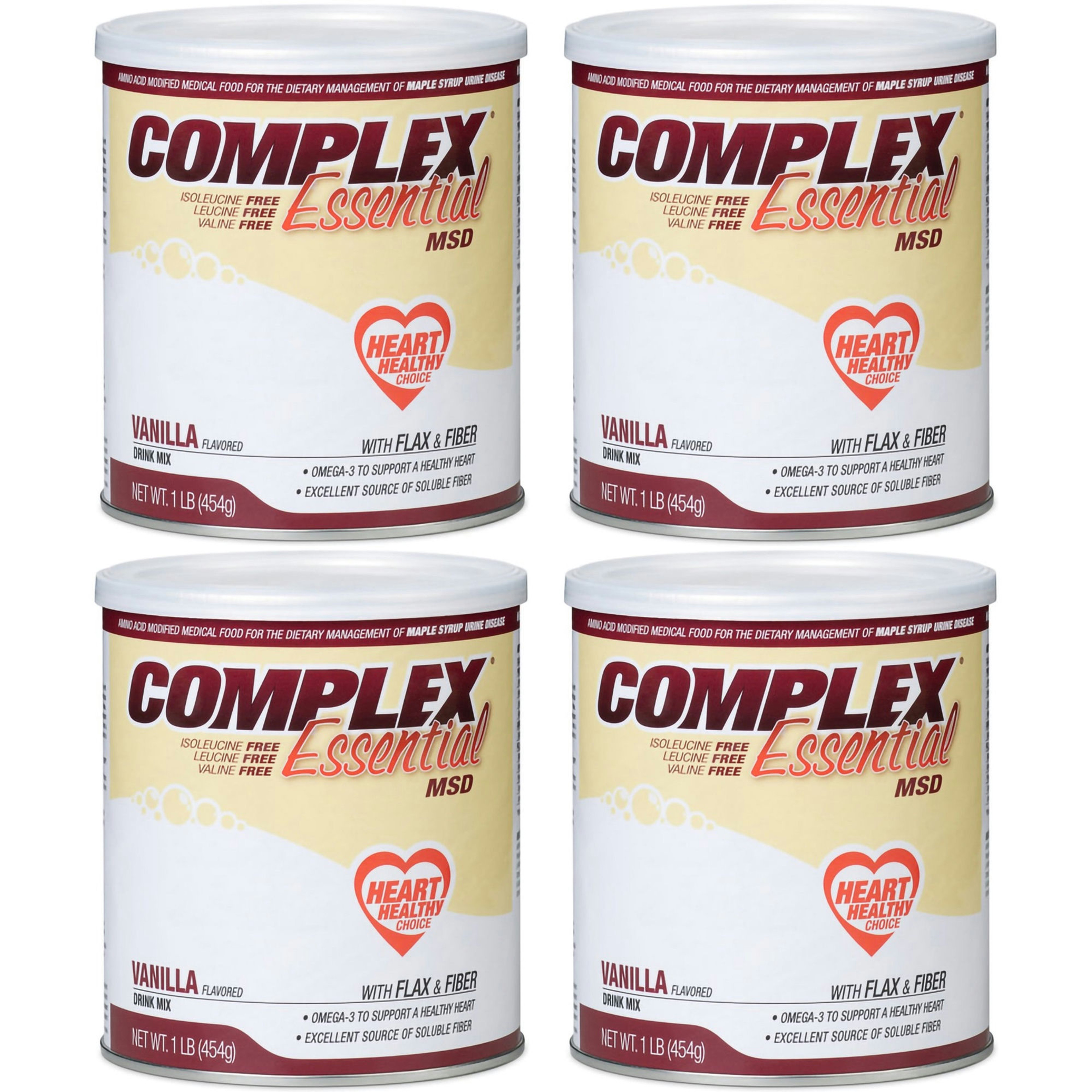 Complex Essential MSD Oral Supplement, Vanilla Flavor, Powder