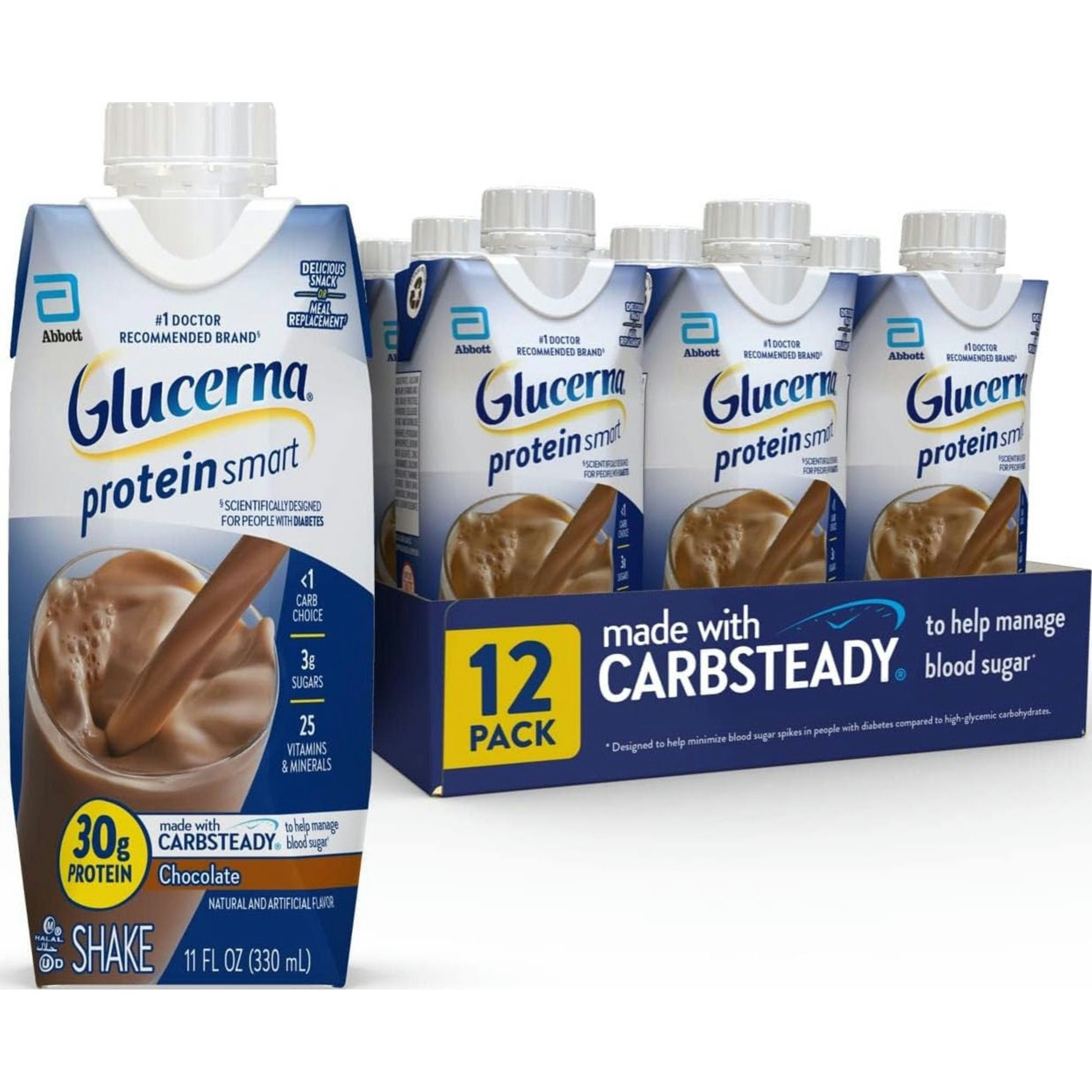 Glucerna Protein Smart Shake Made with CARBSTEADY