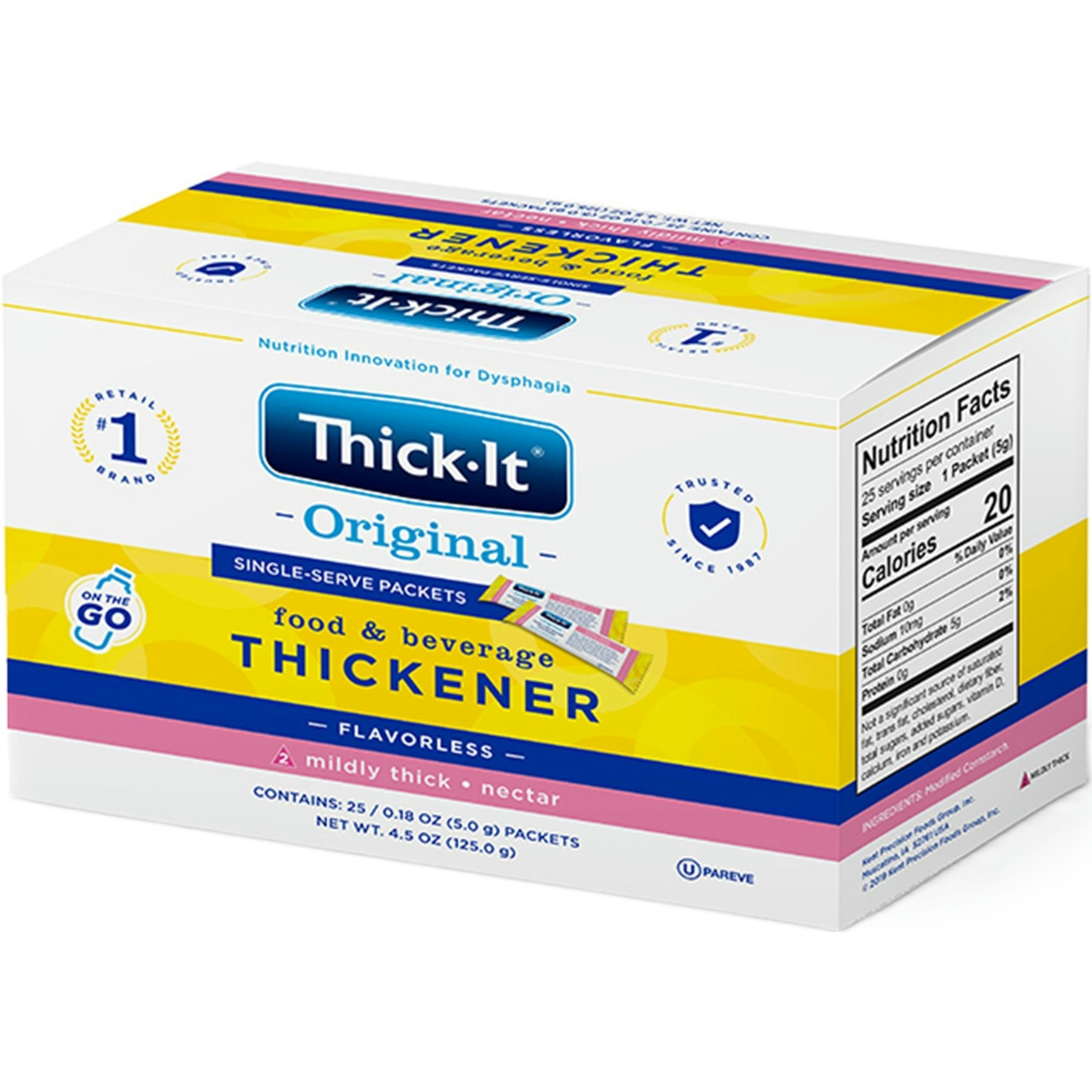 Thick-It Original Food & Beverage Thickener, Nectar Consistency, Mildly Thick