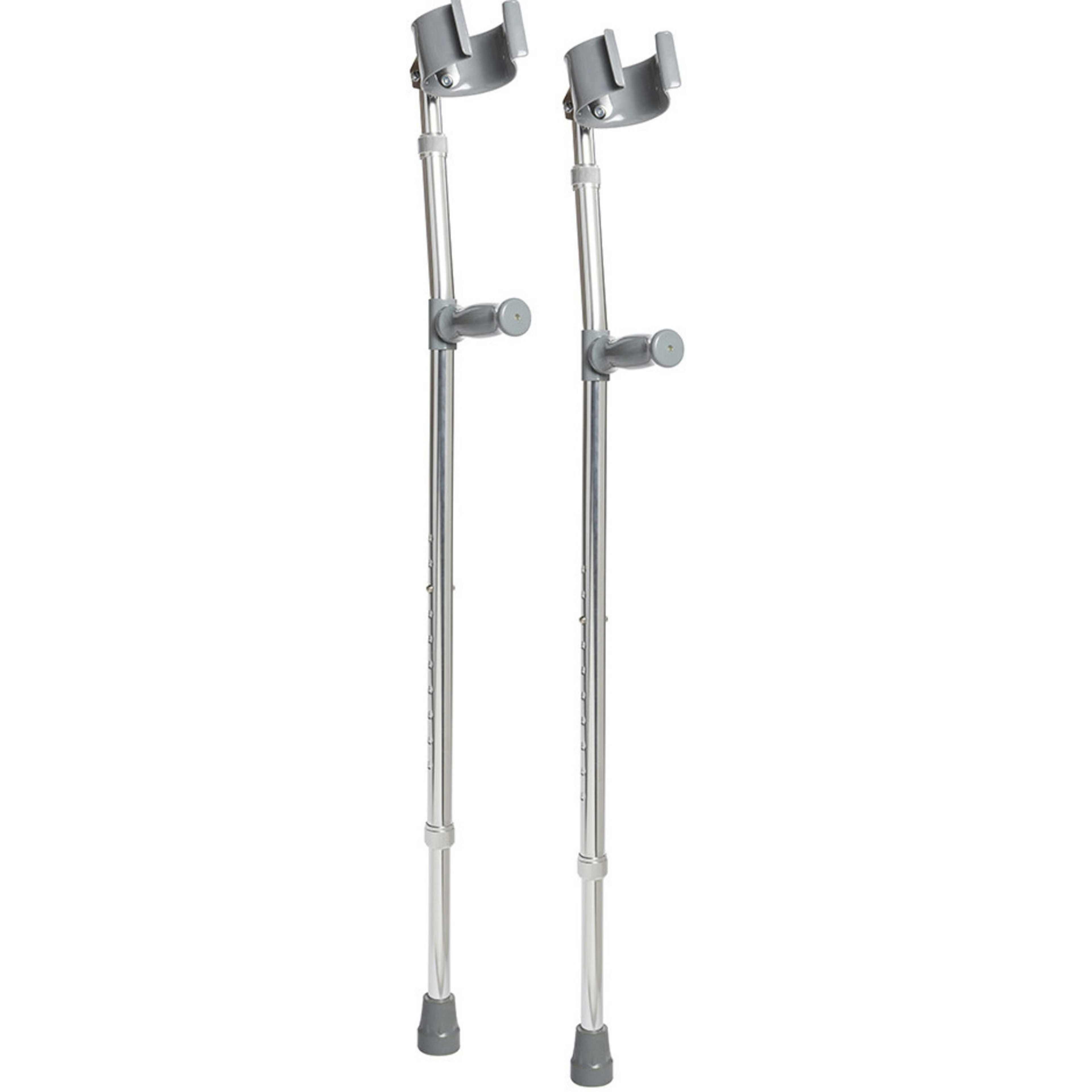 Drive Steel Forearm Crutches