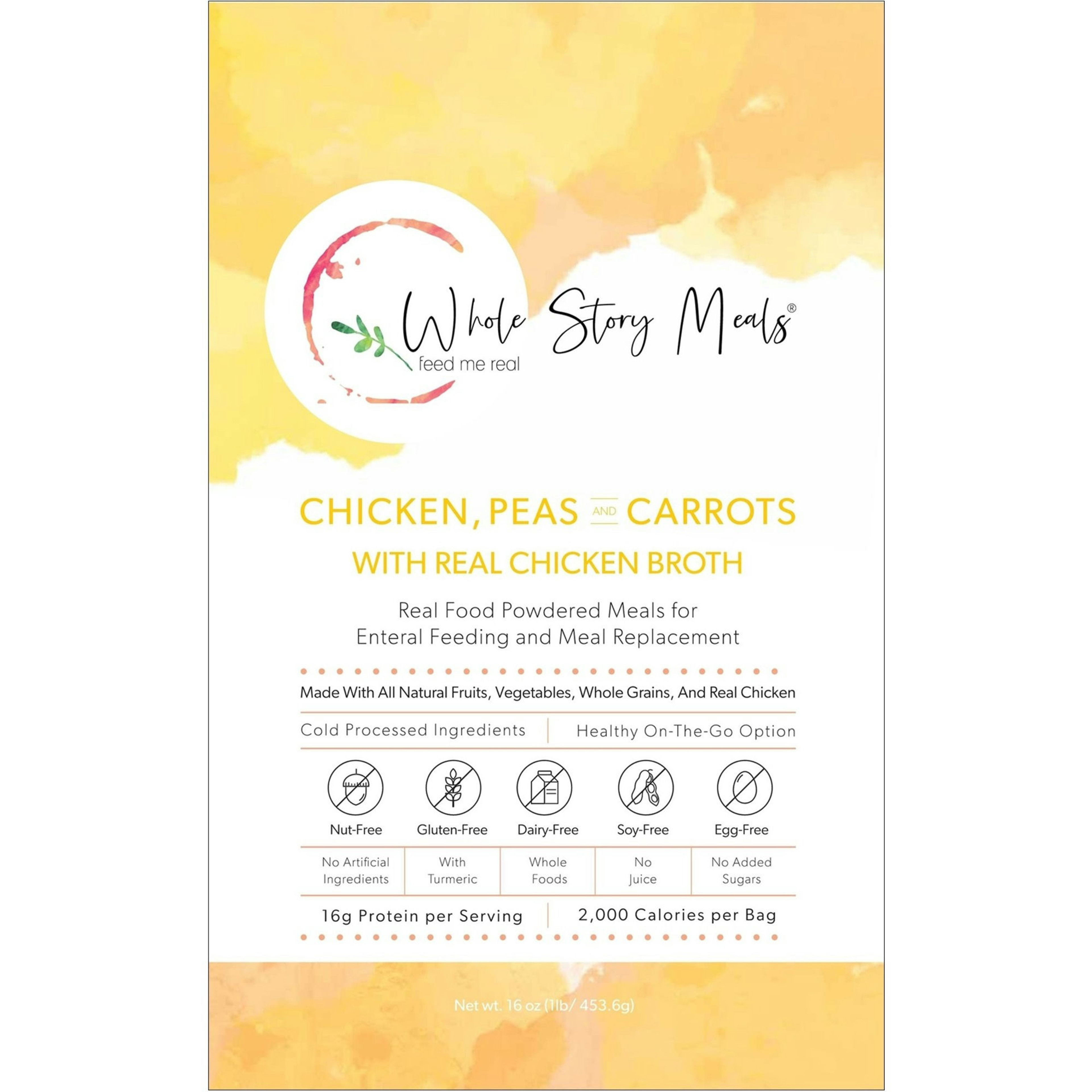 Whole Story Meals Powdered Meal Replacement and Enteral Feeding