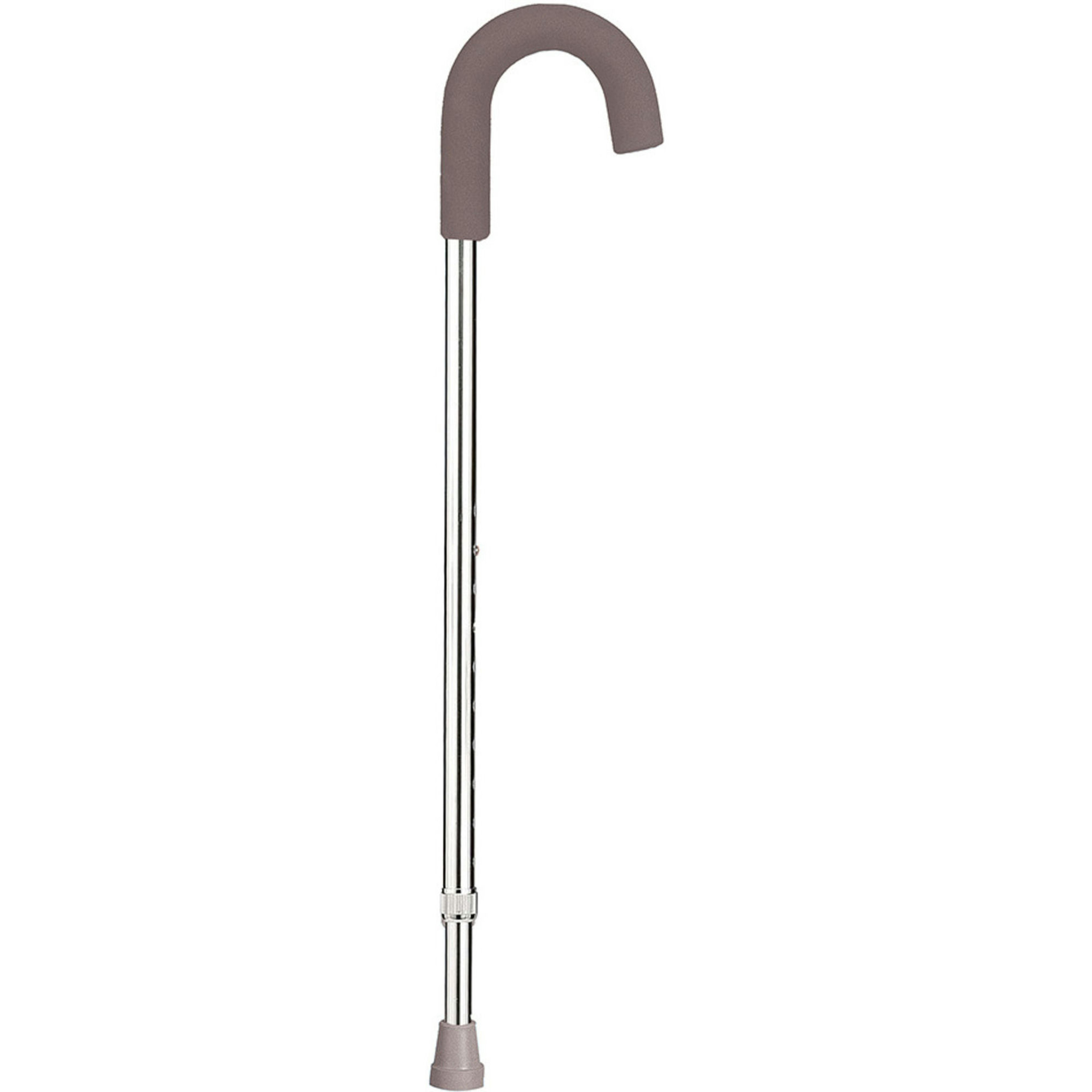 Drive Aluminum Round Handle Cane with Foam Grip