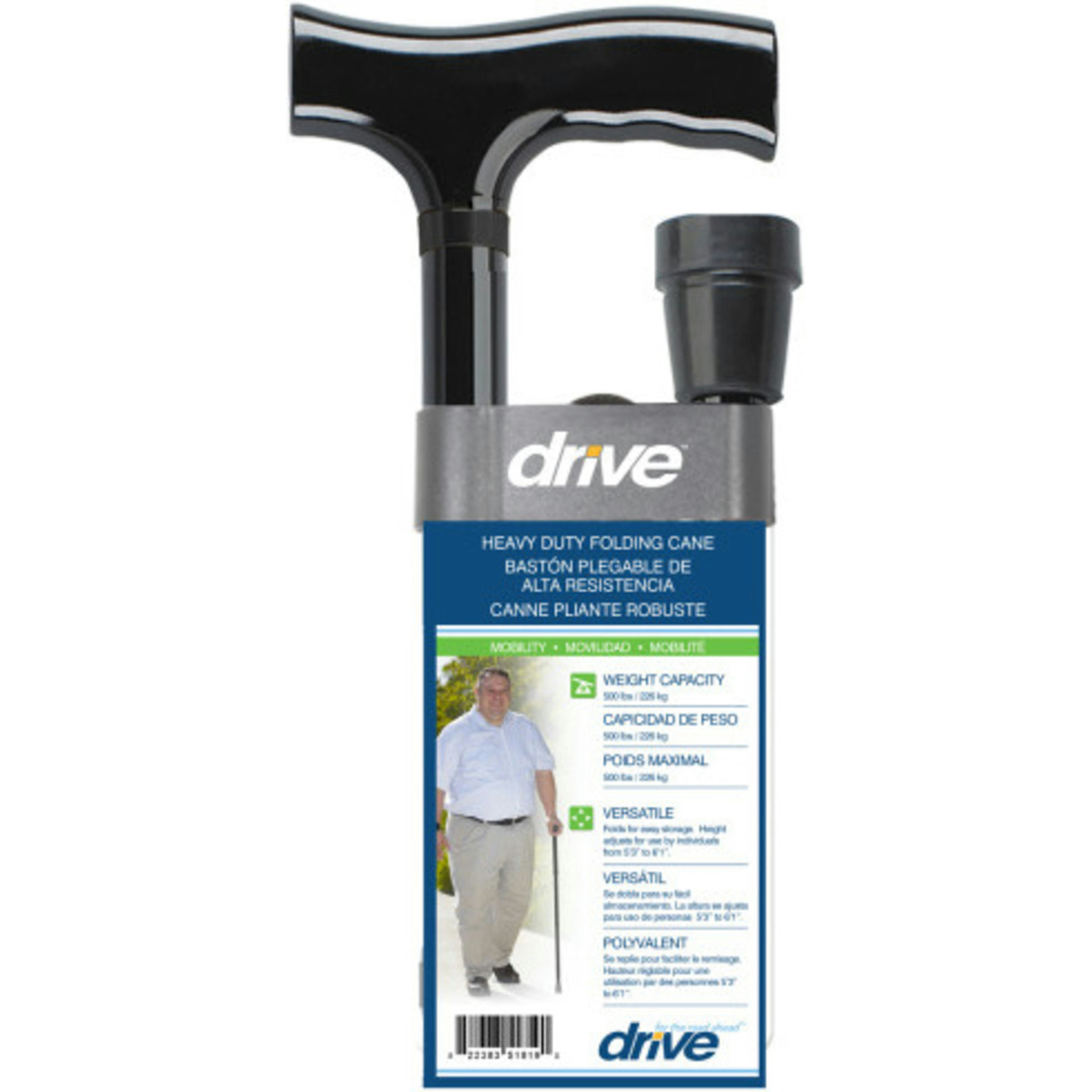 Drive Heavy Duty Folding Cane