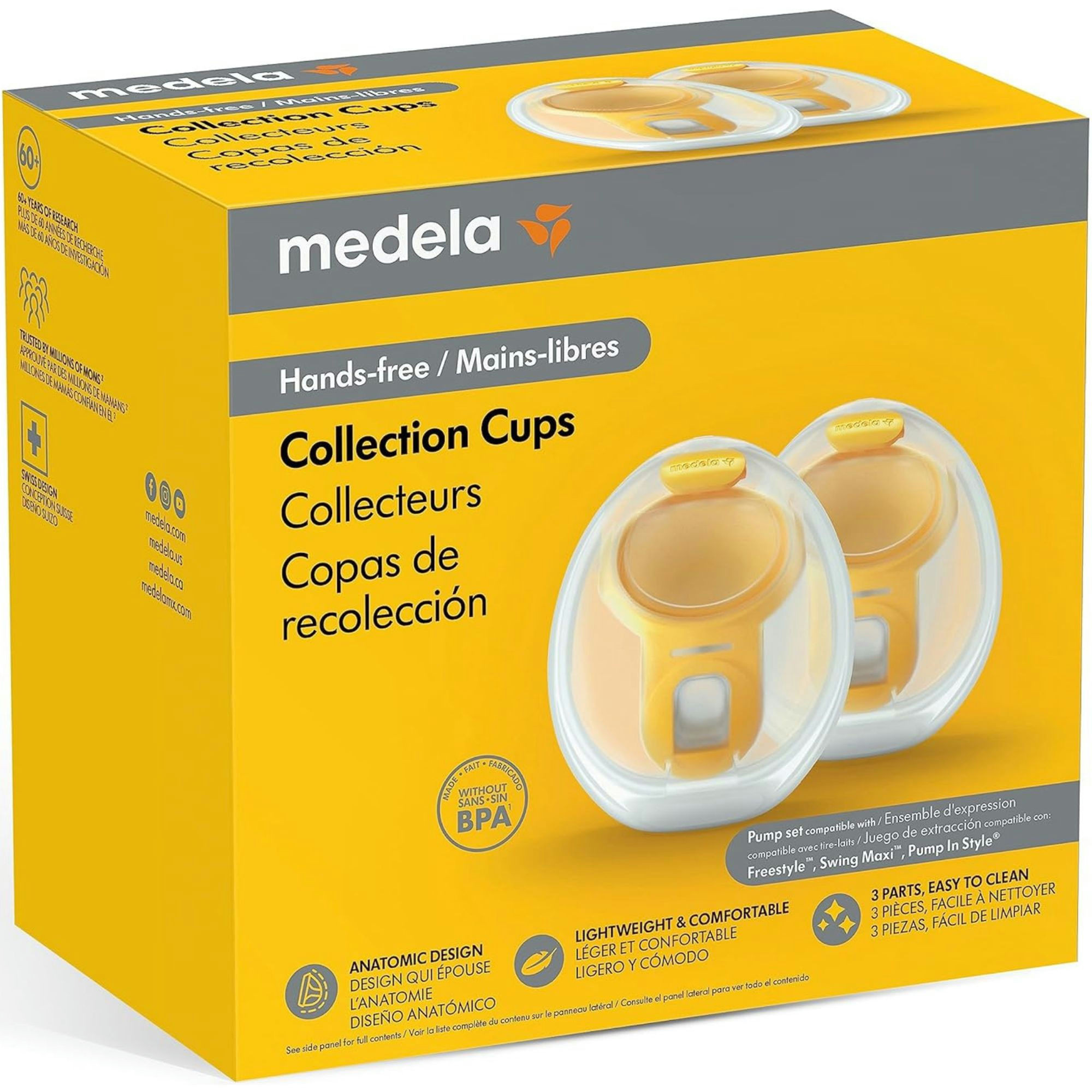 Medela Hands-free Collection Cups for Medela Freestyle