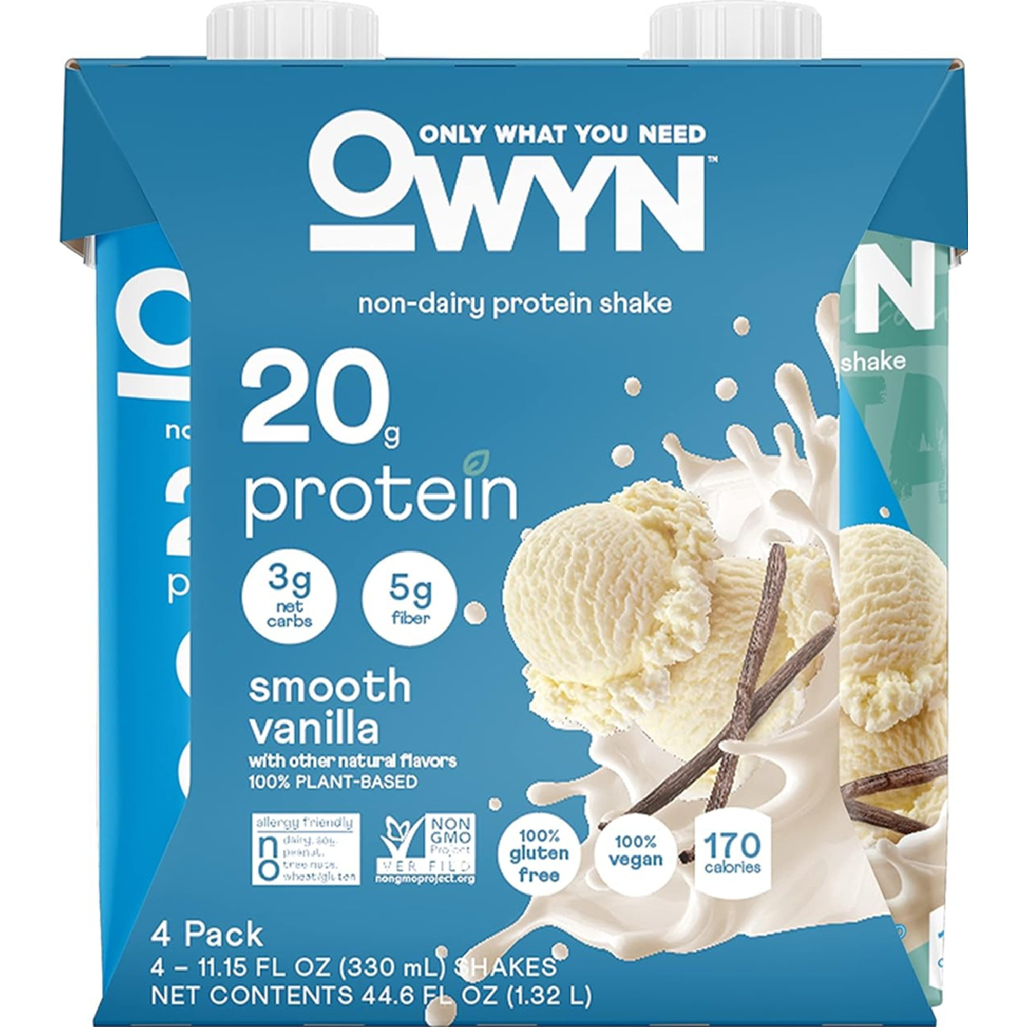 OWYN Non-Dairy Protein Shake, Carton