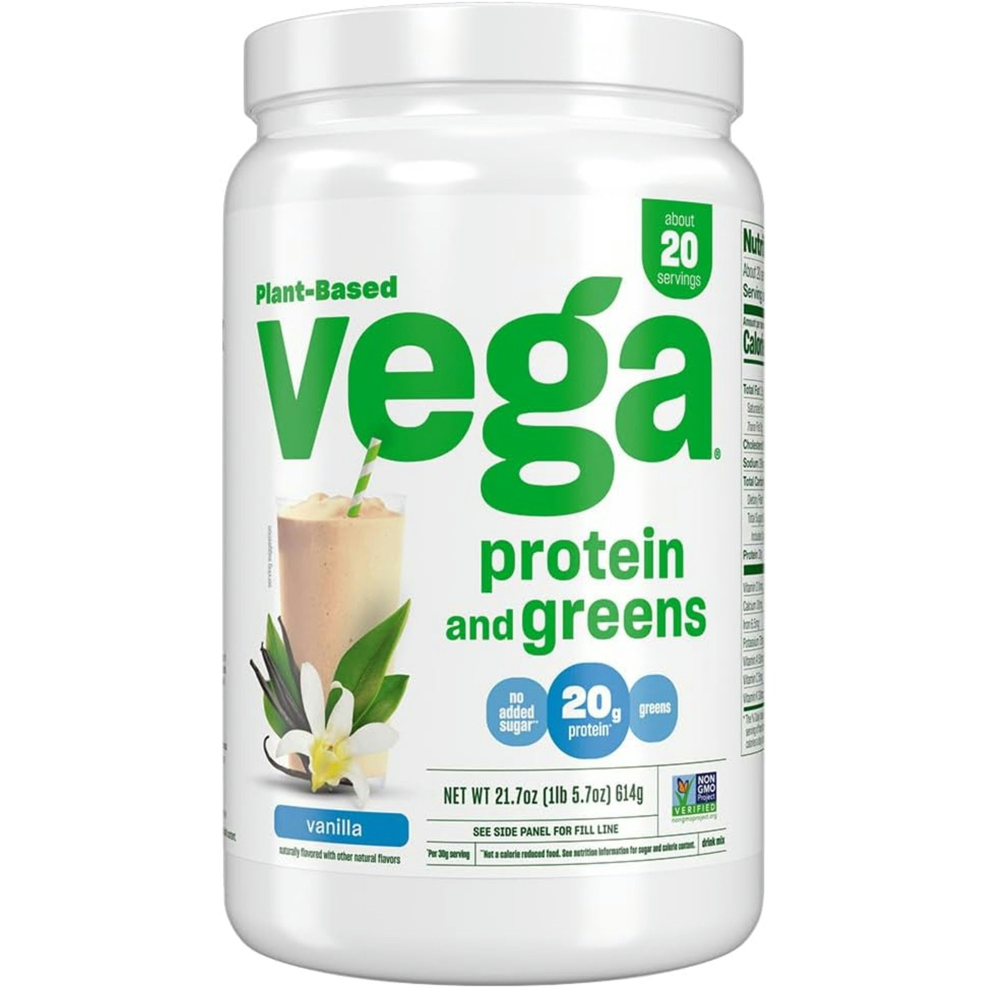 Vega Plant Based Protein & Greens Drink Mix