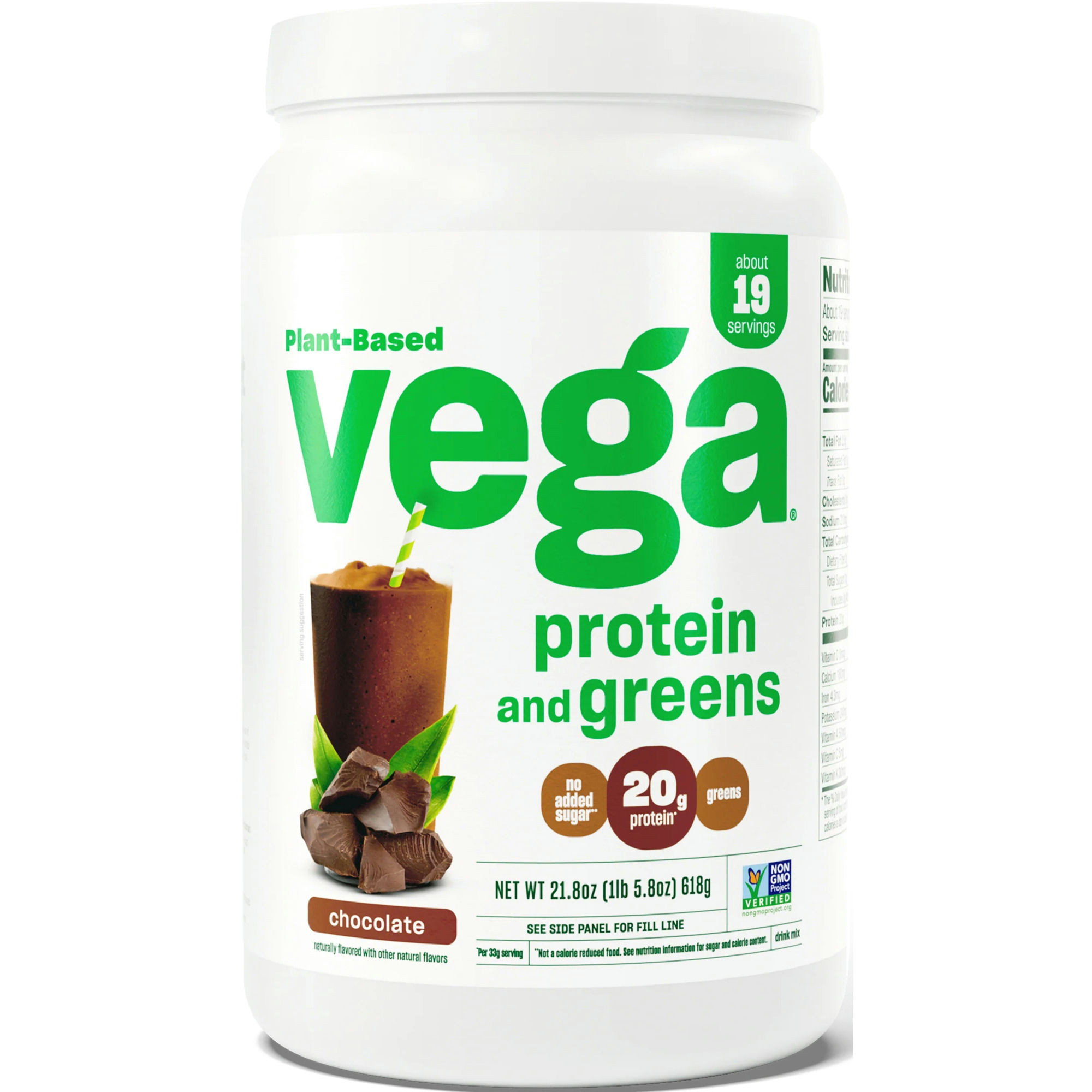 Vega Plant Based Protein & Greens Drink Mix