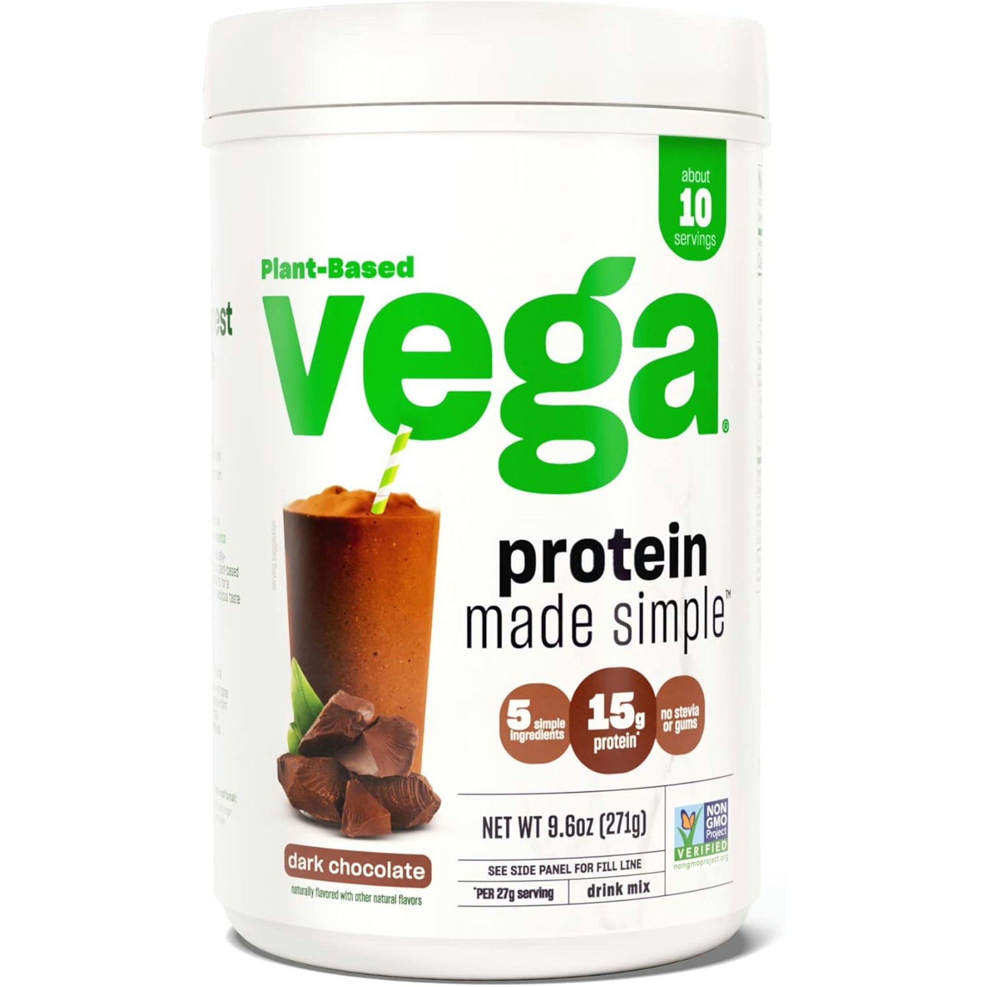Vega Plant Based Protein Made Simple Drink Mix