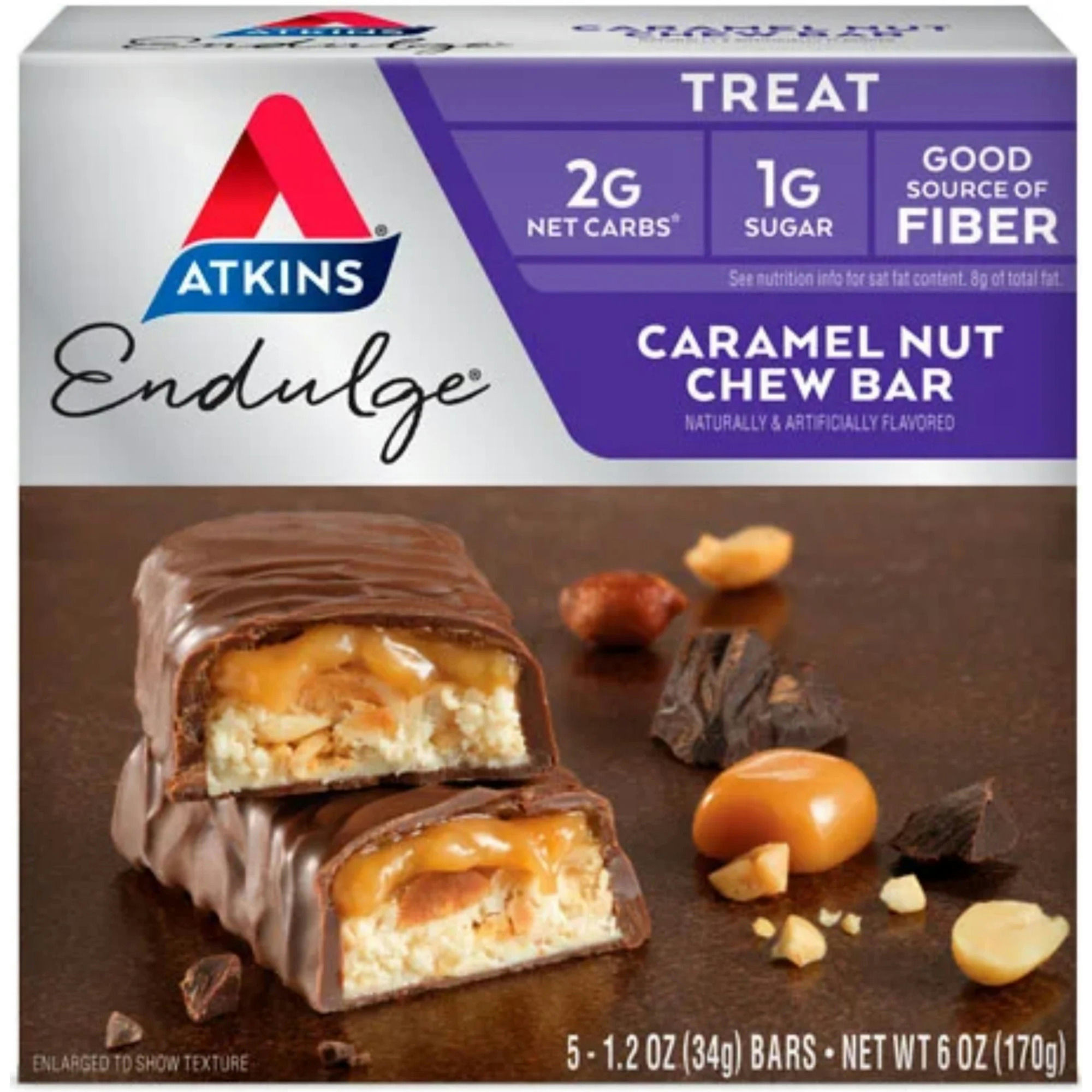 Atkins Endulge Caramel Nut Chew Treat